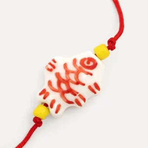 Les Soeurs Armband Fie Fish Red Clearance