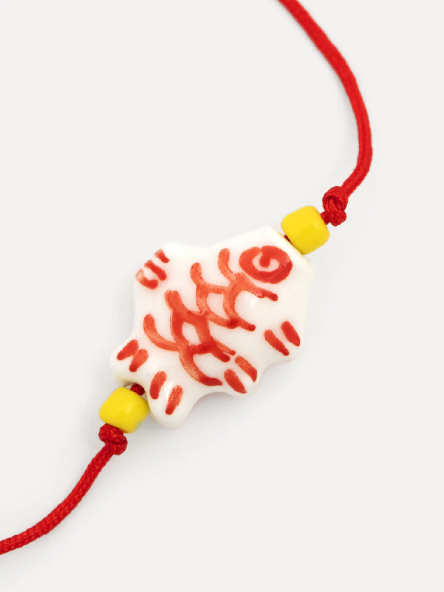 Les Soeurs Armband Fie Fish Red Clearance