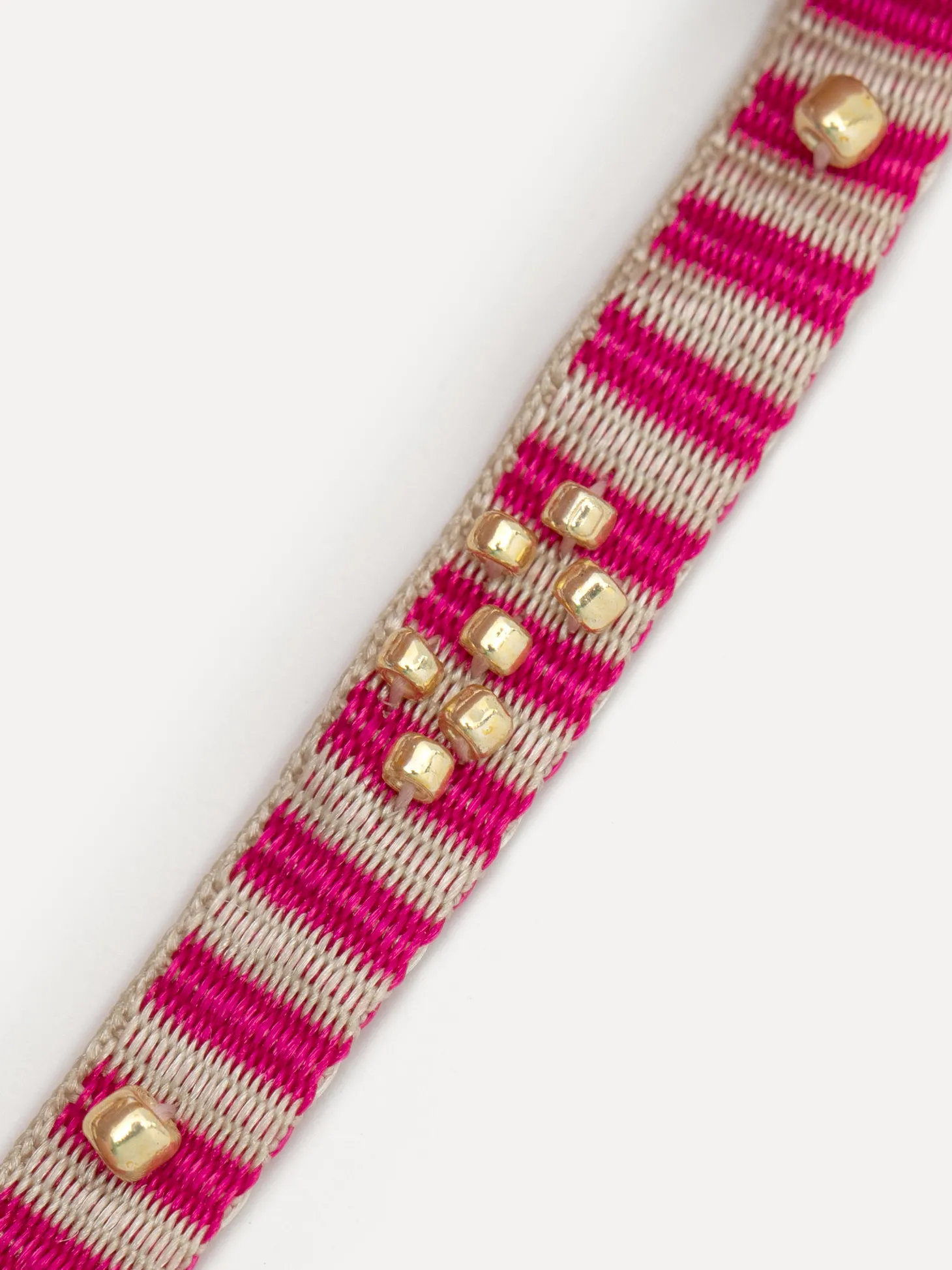 armband_frey_beads_3-1.webp Les Soeurs Armband Frey Beads Pink/Beige Stripe Best
