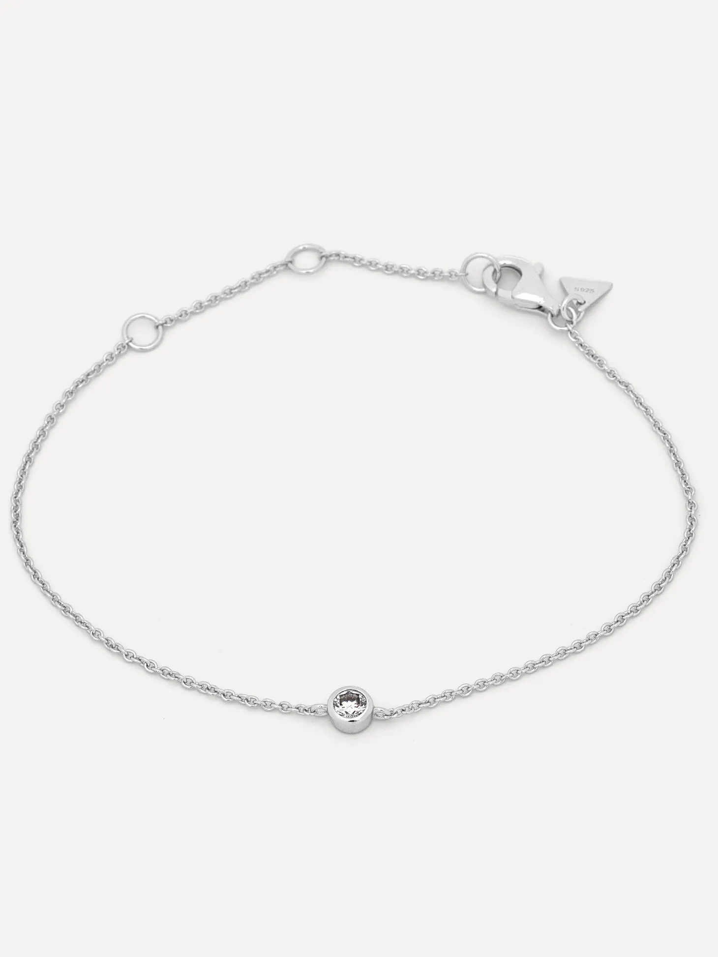 Les Soeurs Armband Hugo Strass Silver Best