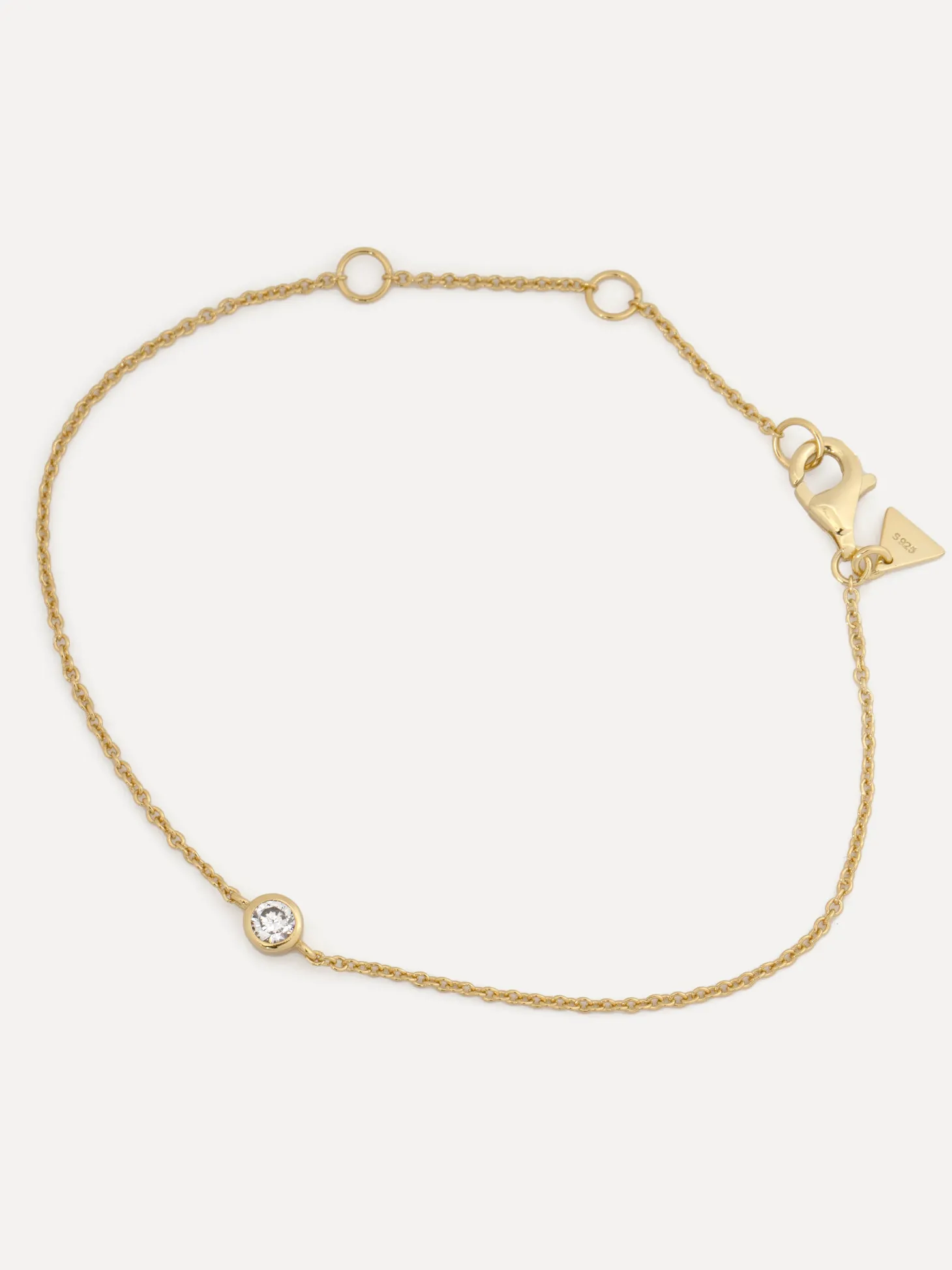 Les Soeurs Armband Hugo Strass Gold Cheap