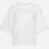 Les Soeurs Boxy T-Shirt Tiara White Discount
