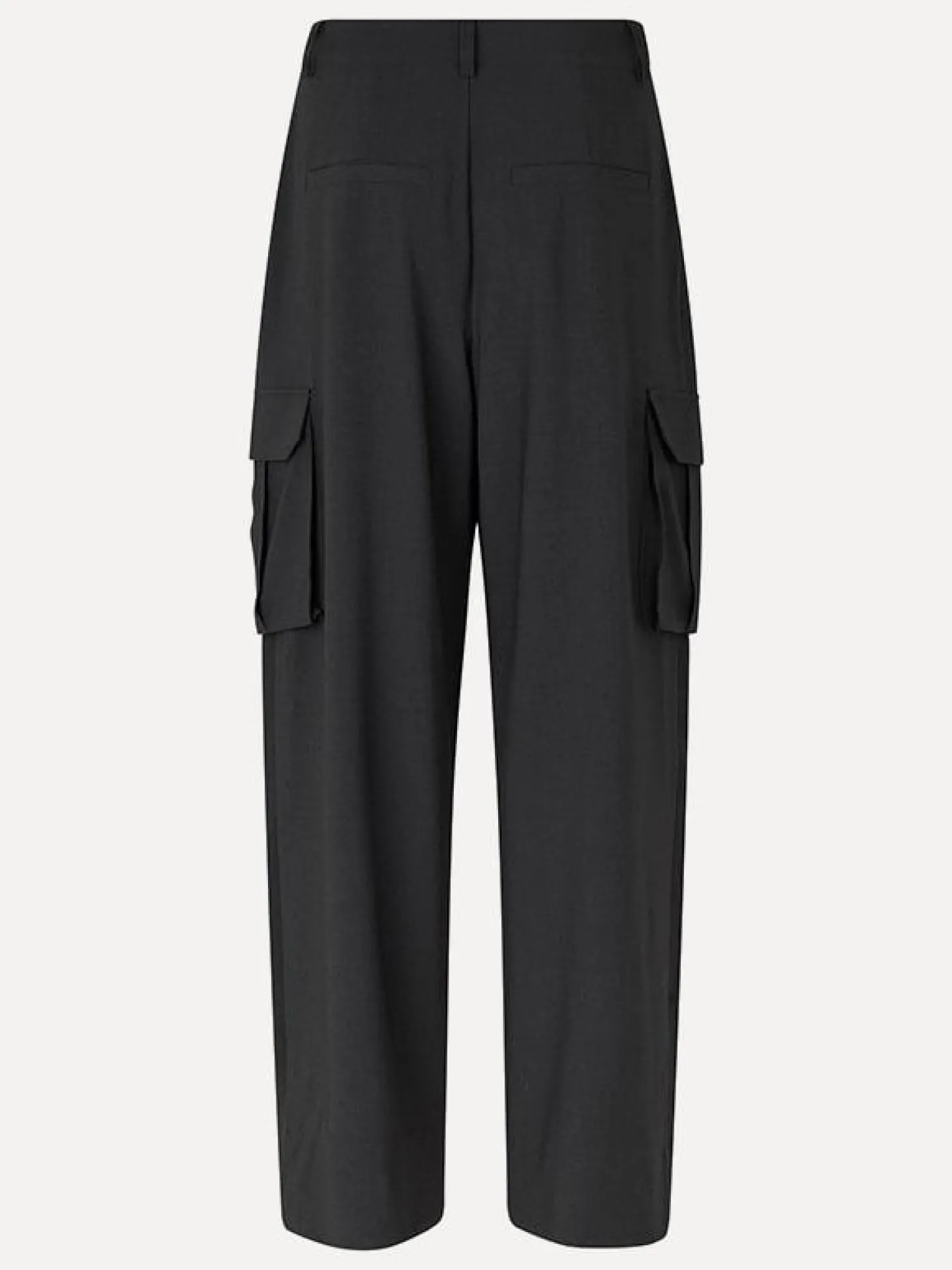 MBYM Cargo Broek Valo Willah Charcoal Melange Best Sale