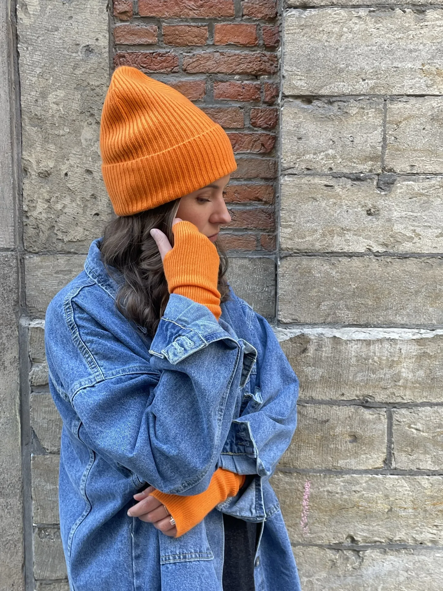 Les Soeurs Cashmere Beanie Pixie Sunset Sale
