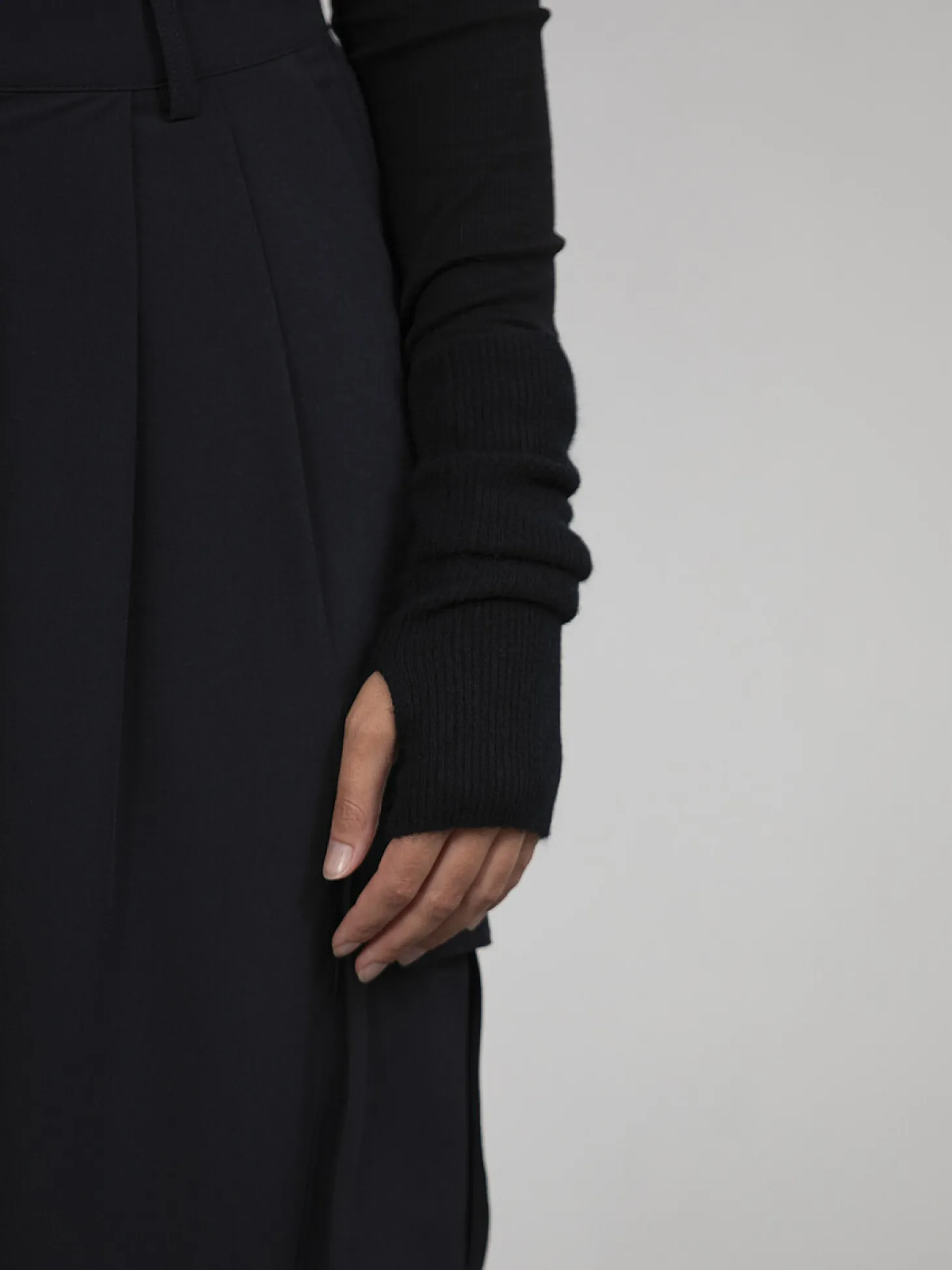 Les Soeurs Cashmere Handschoenen Rae Black Shop