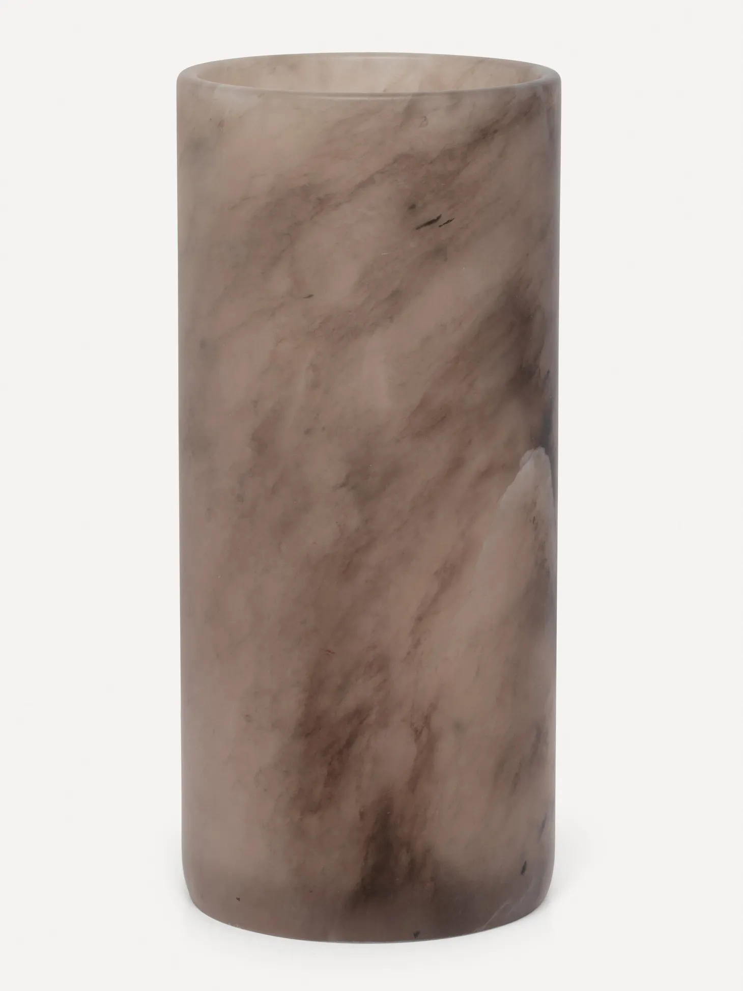 cylinder_alabaster_kaarsenhouder_extra_large_2.webp Les Soeurs Cylinder Alabaster Kaarsenhouder (Extra Large) Tabac Cheap
