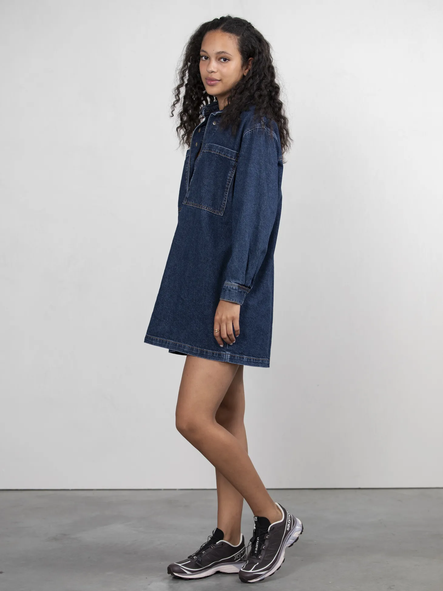 denim_jurk_abby_4.webp Les Soeurs Denim Jurk Abby Dark Blue Denim Store
