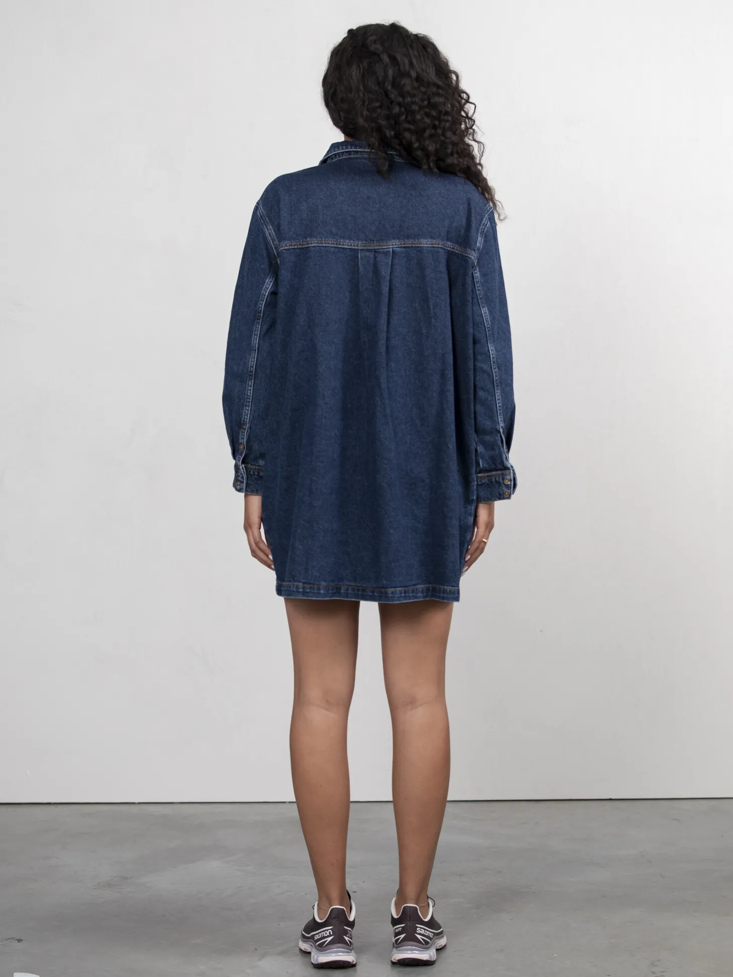 denim_jurk_abby_5.webp Les Soeurs Denim Jurk Abby Dark Blue Denim Store