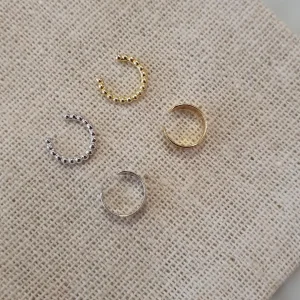 Les Soeurs Ear Cuff June Dots Silver Store