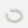 Les Soeurs Ear Cuff June Twisted Silver Cheap