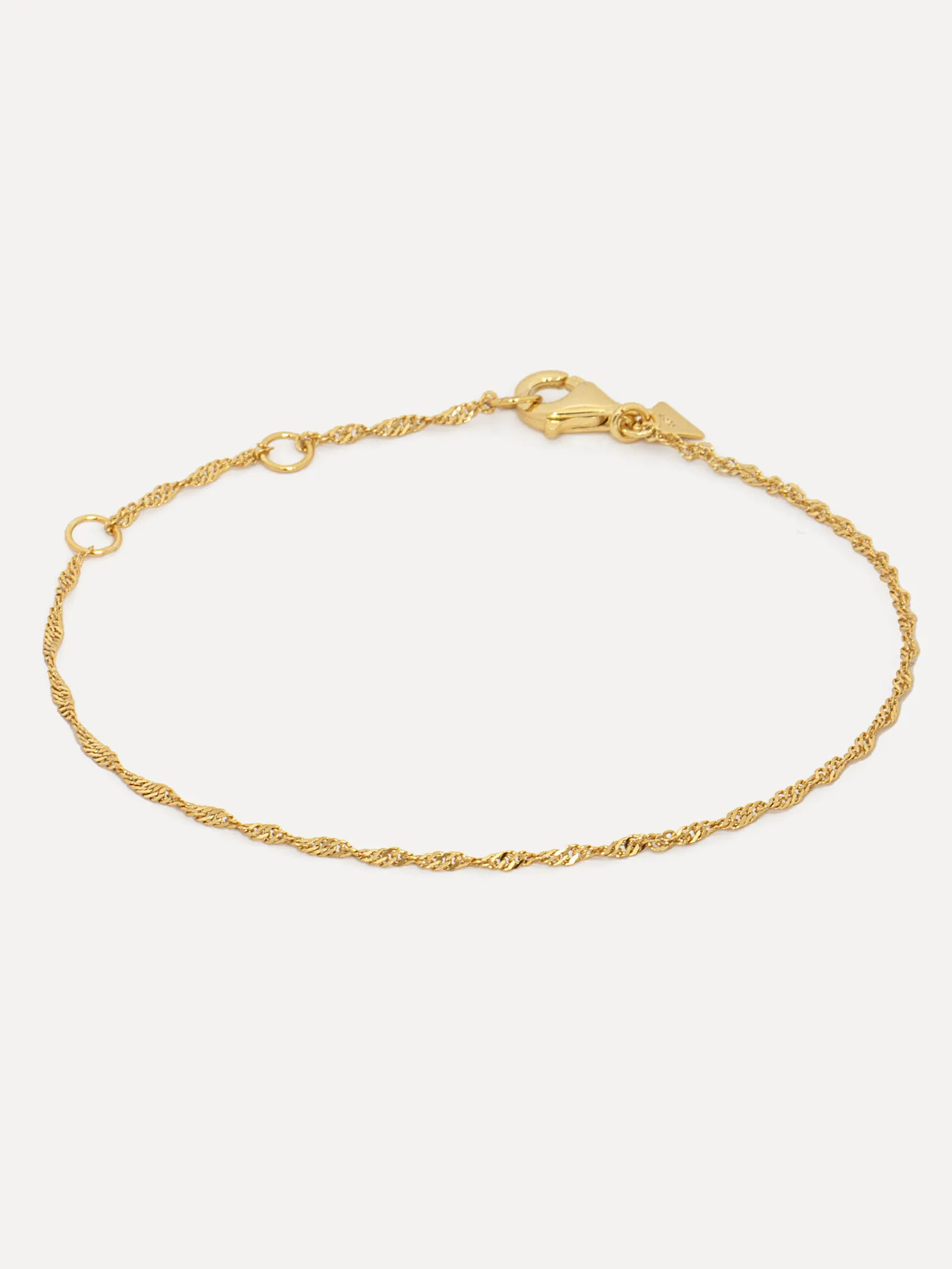 Les Soeurs Enkelbandje Helle Twisted Gold Cheap