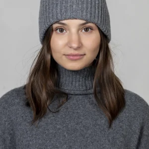 Selected Gebreide Haarband Prava Medium Grey Melange Sale