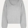 MBYM Gebreide Trui Corucci Letizia Light Grey Melange Fashion