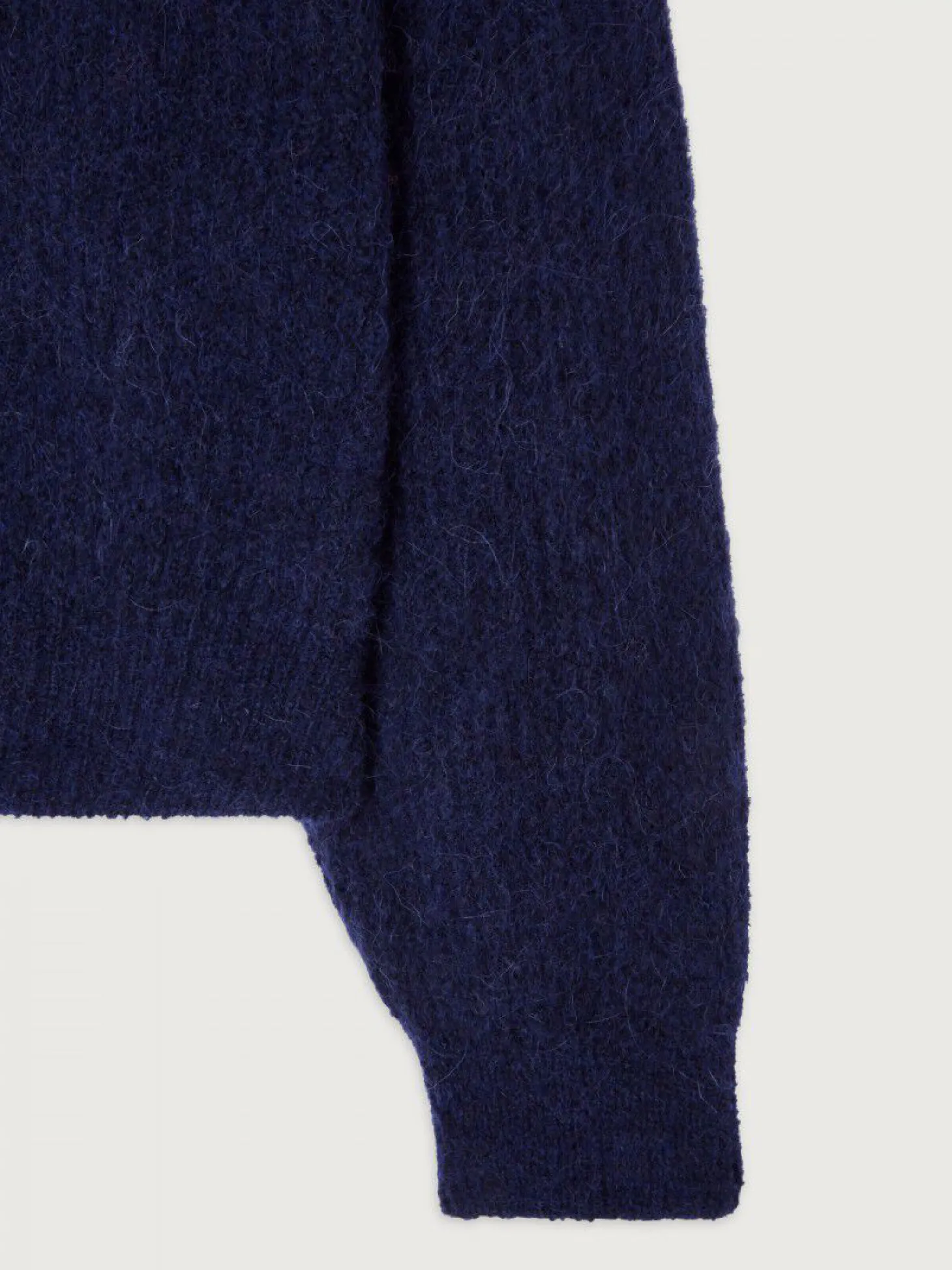 American Vintage Gebreide Trui East Navy Chine Store