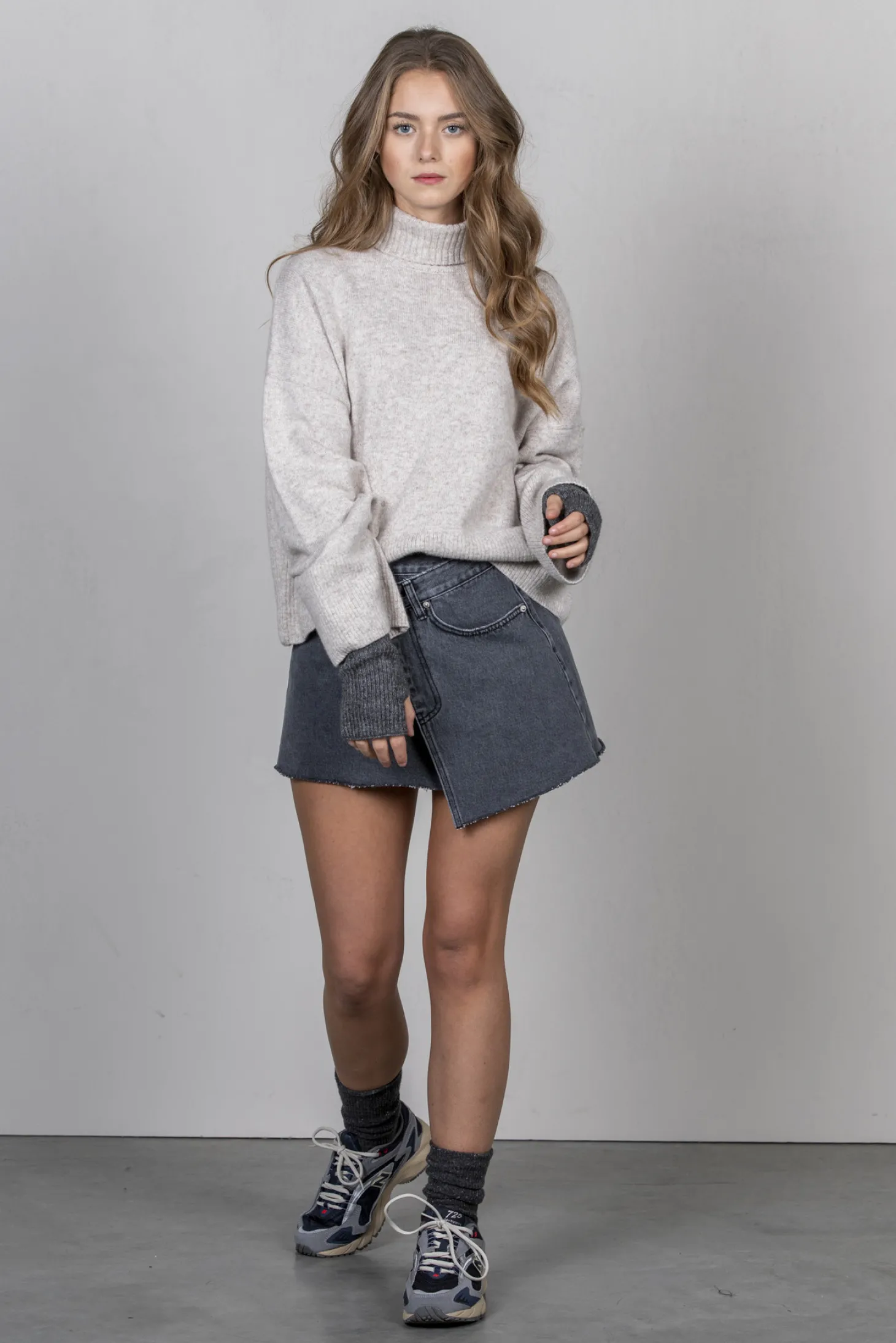 Les Soeurs Gebreide Trui Hera Beige Store