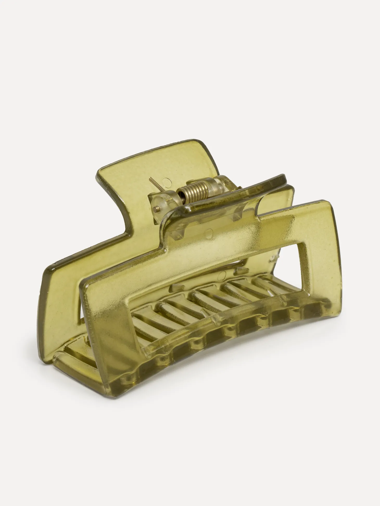 Les Soeurs Hair Clip Rectangle Olive Best
