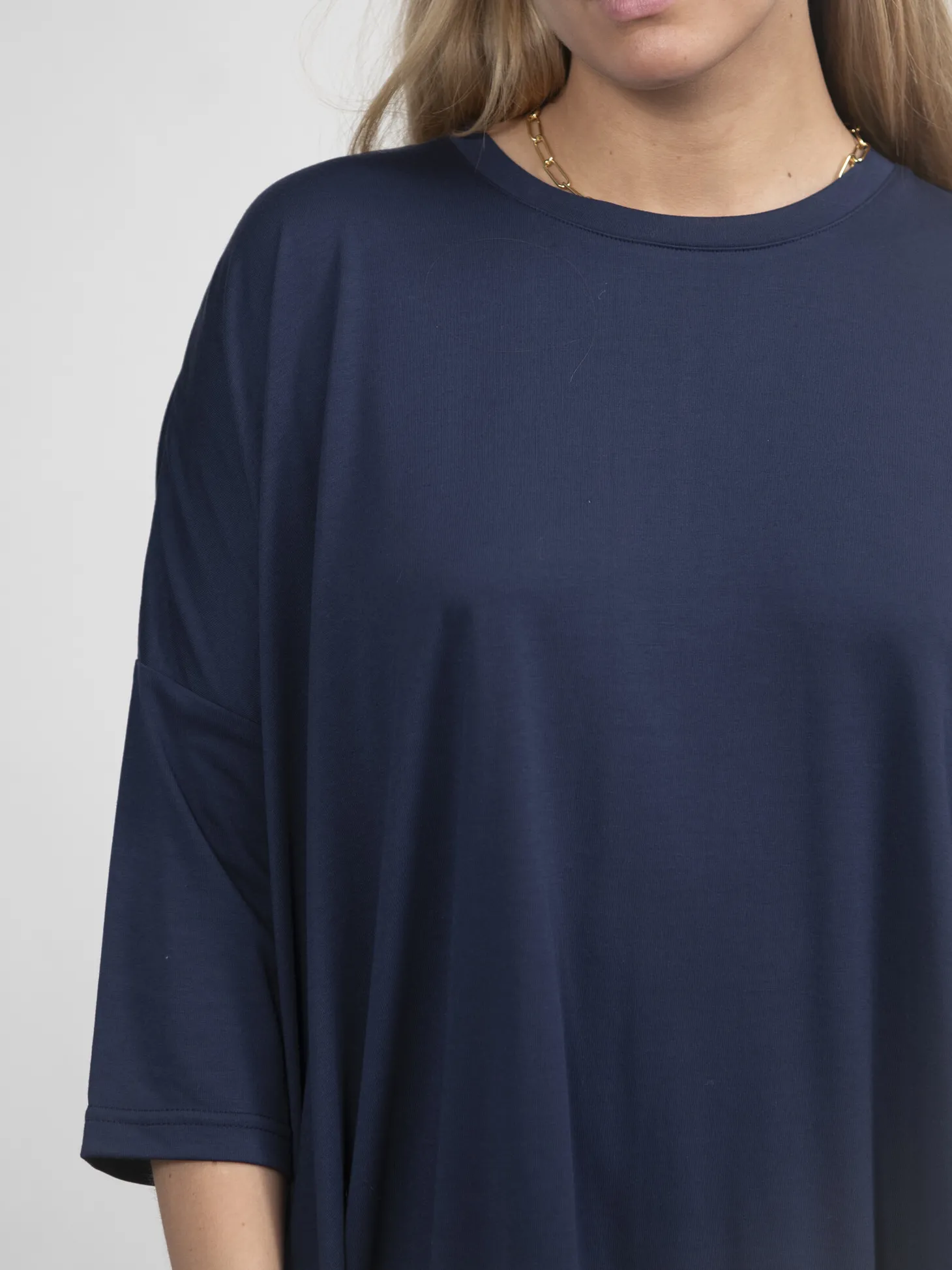 jersey_jurk_amy_2.webp Les Soeurs Jersey Jurk Amy Navy Online