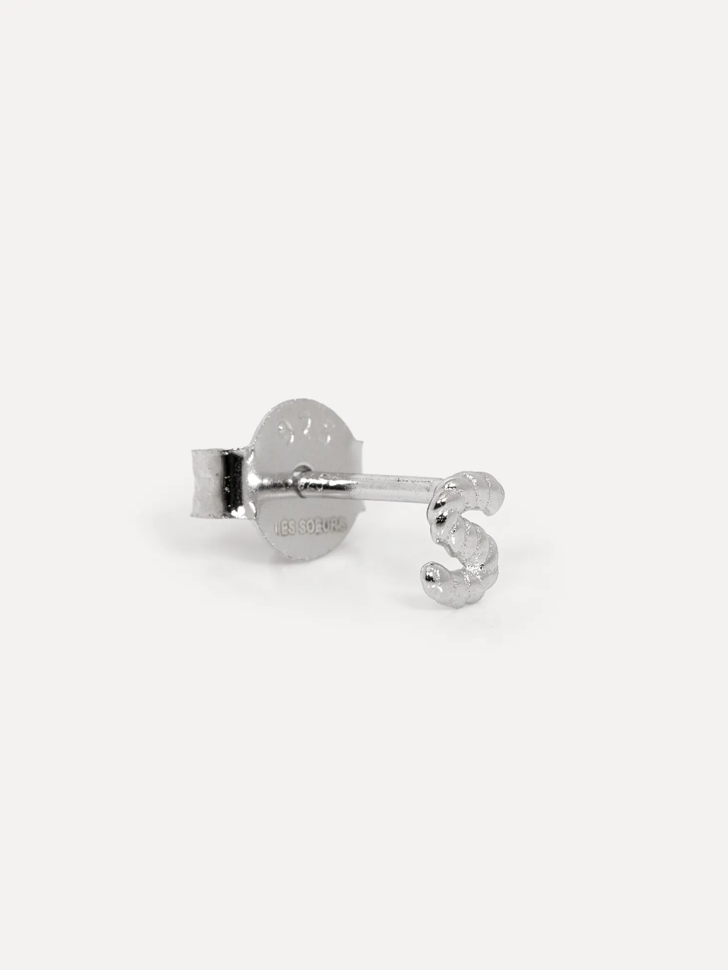 Les Soeurs Jolie Twisted Initial Silver Sale
