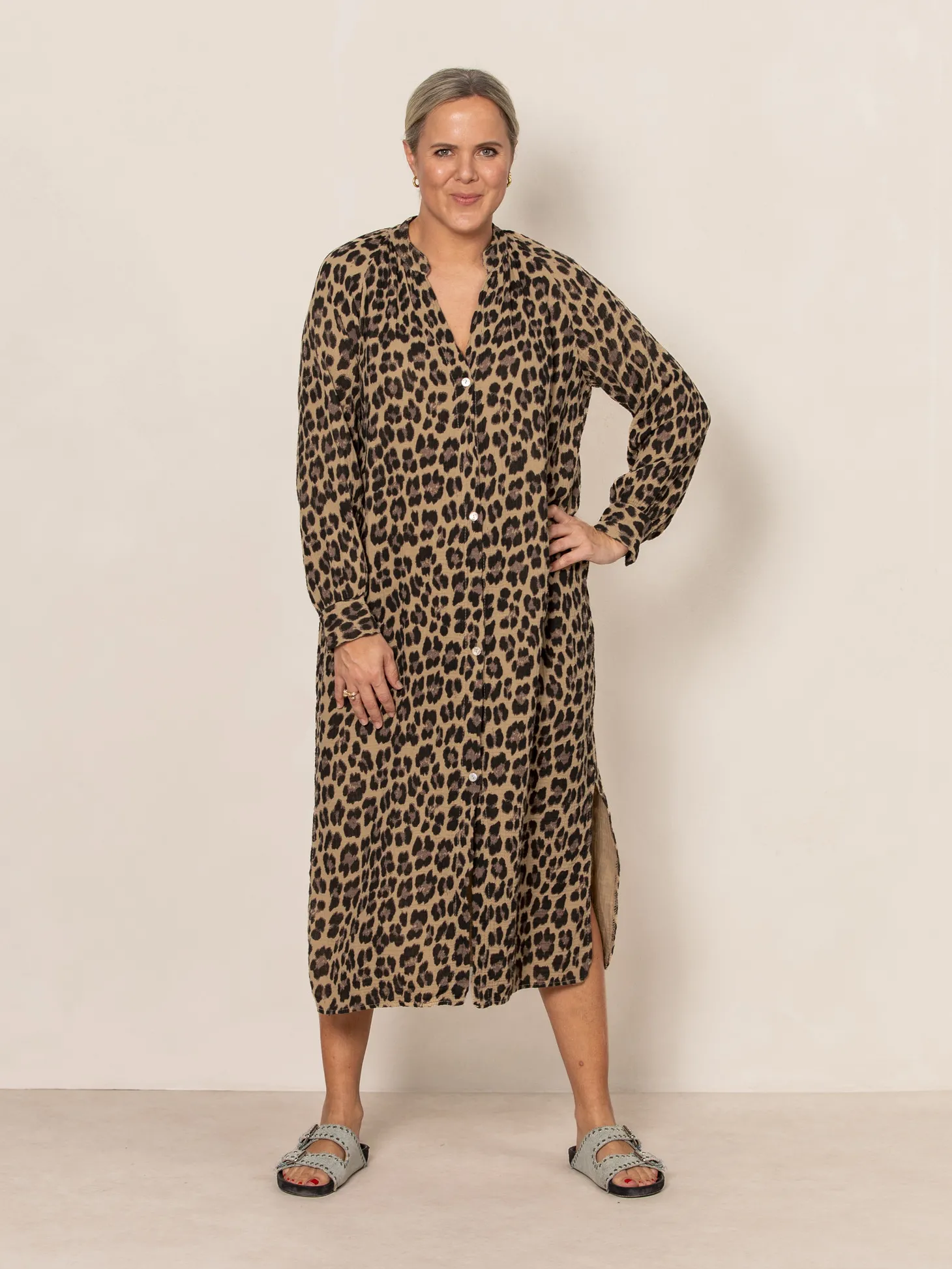 Le Marais Jurk Gigi Leopard Shop