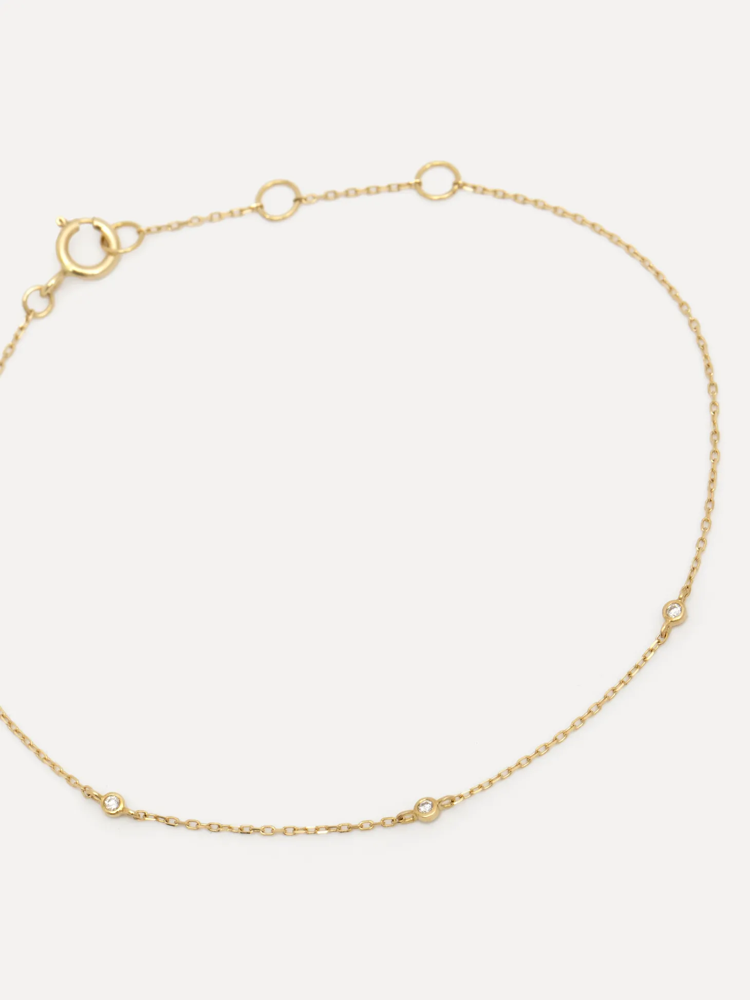 k_armband_hess_triple_diamond_2.webp Les Soeurs 14K Armband Hess Triple Diamond Gold Outlet