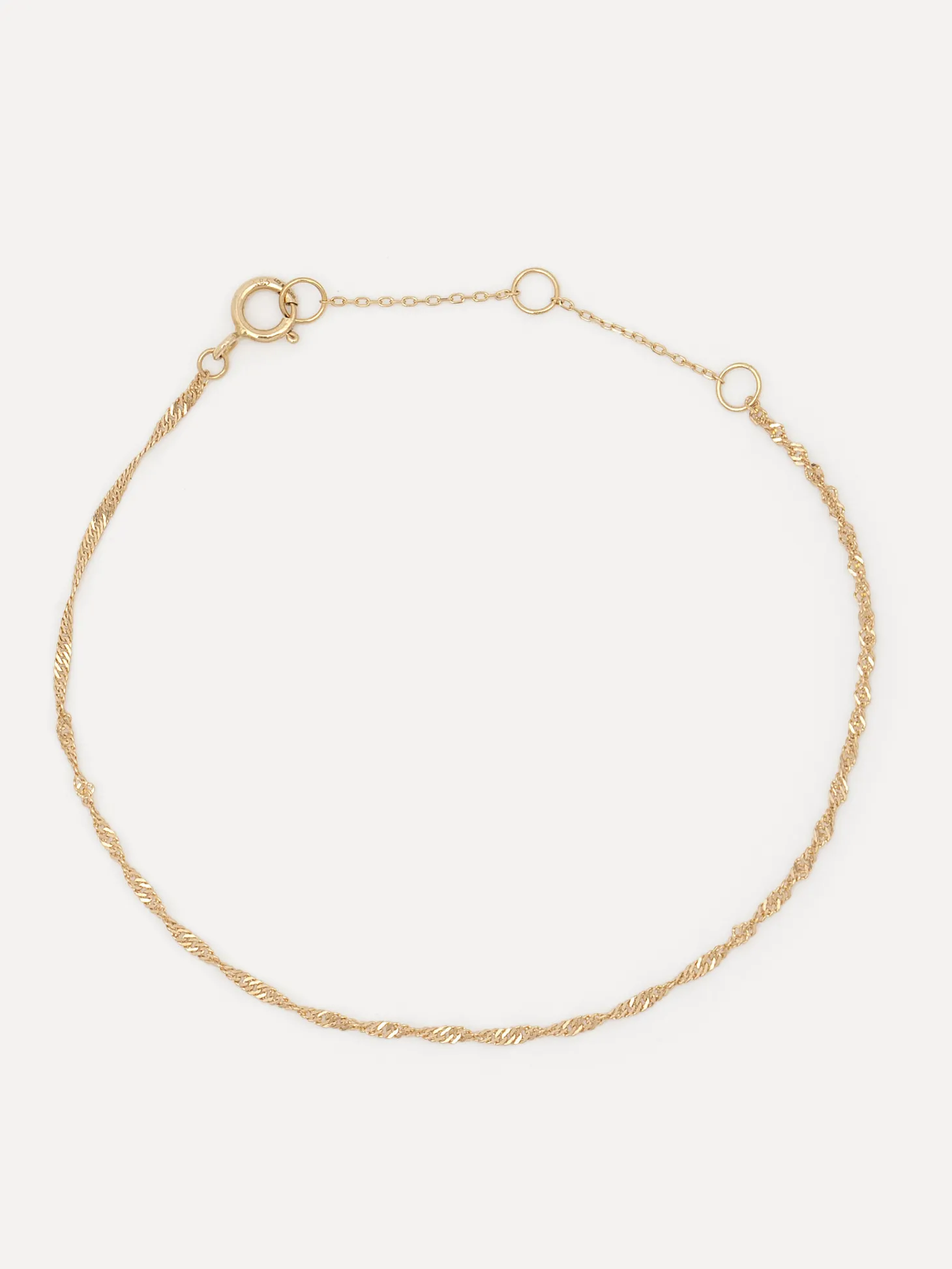 Les Soeurs 14K Armband Hess Twisted Gold Outlet