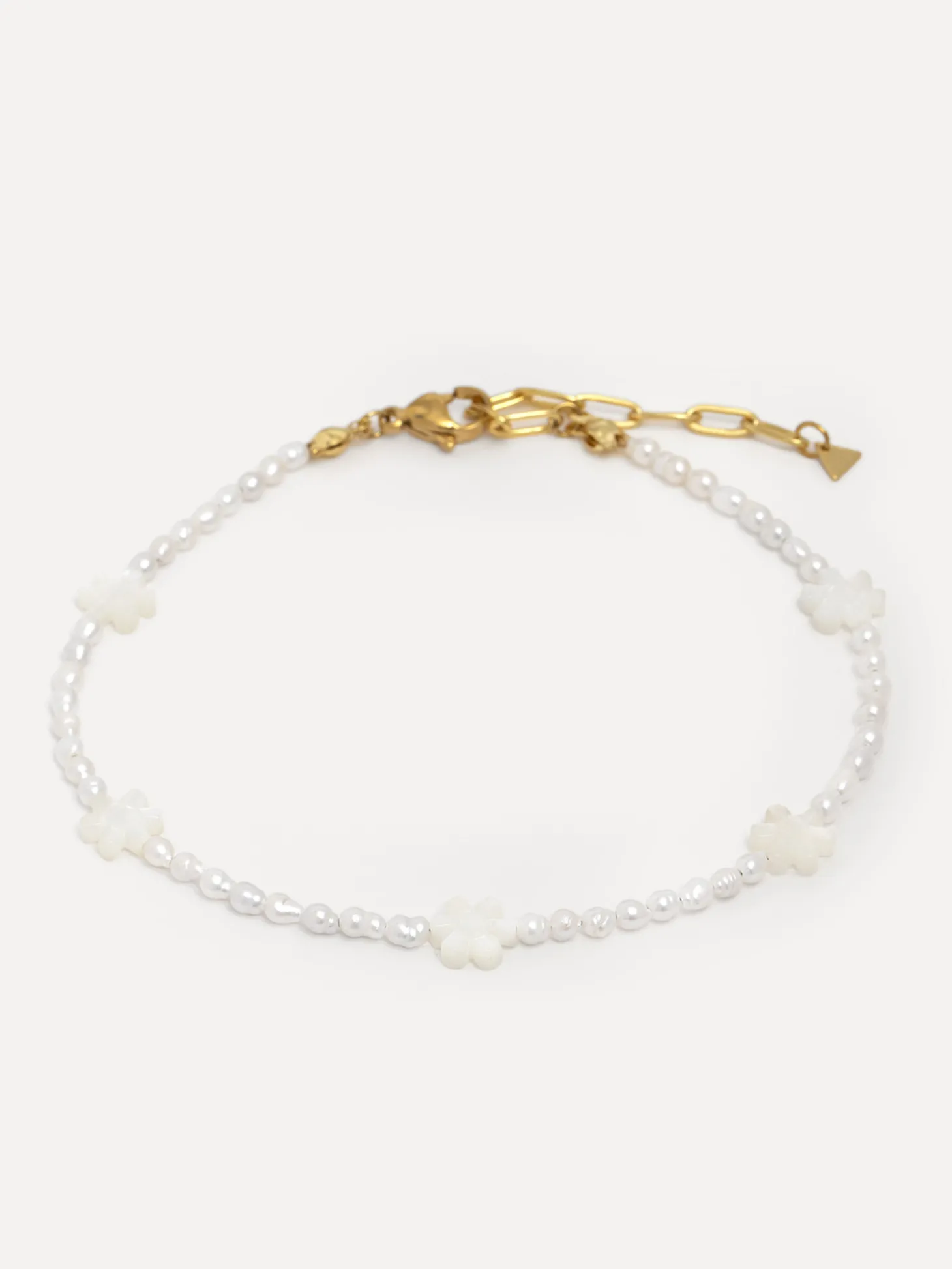 Les Soeurs Kralen Enkelbandje Daisy Pearl Fashion