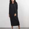 Les Soeurs Lange Jersey Jurk Anne Black Online