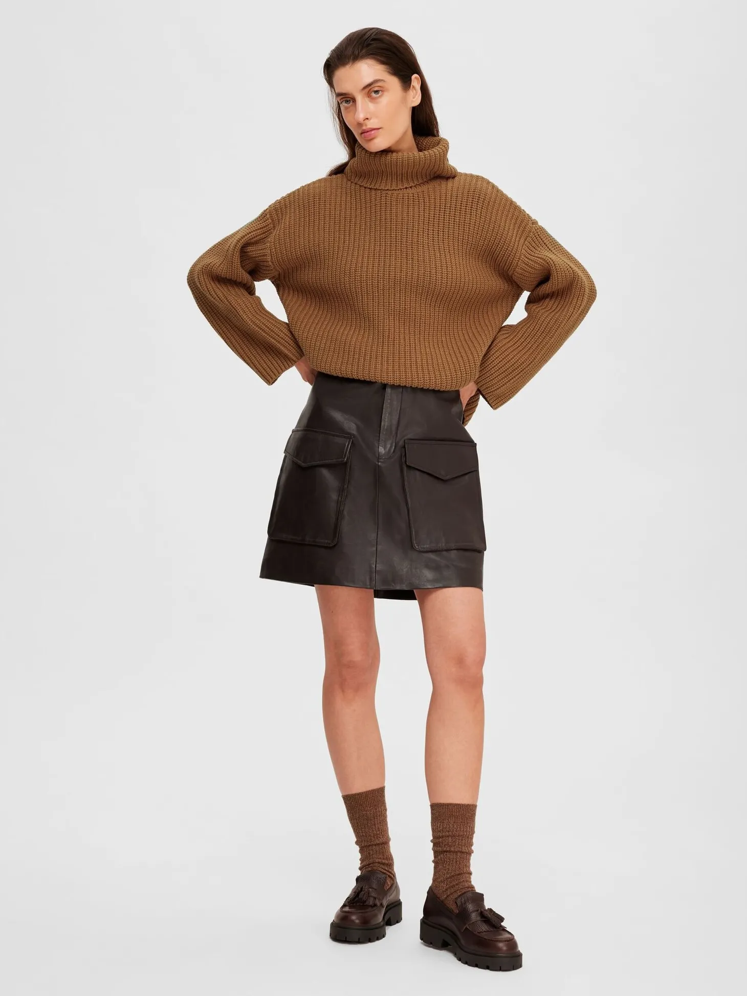 leer_mini_rok_kaisa_2.webp Selected Leer Mini Rok Kaisa Java Clearance