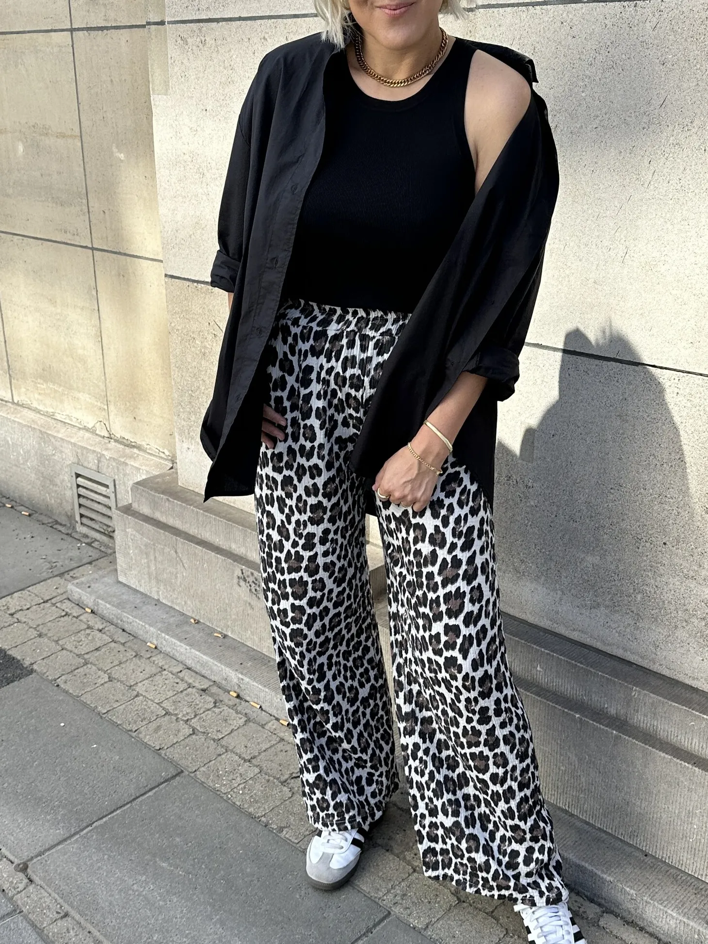 Le Marais Leopard Broek Blake Light Leopard Discount