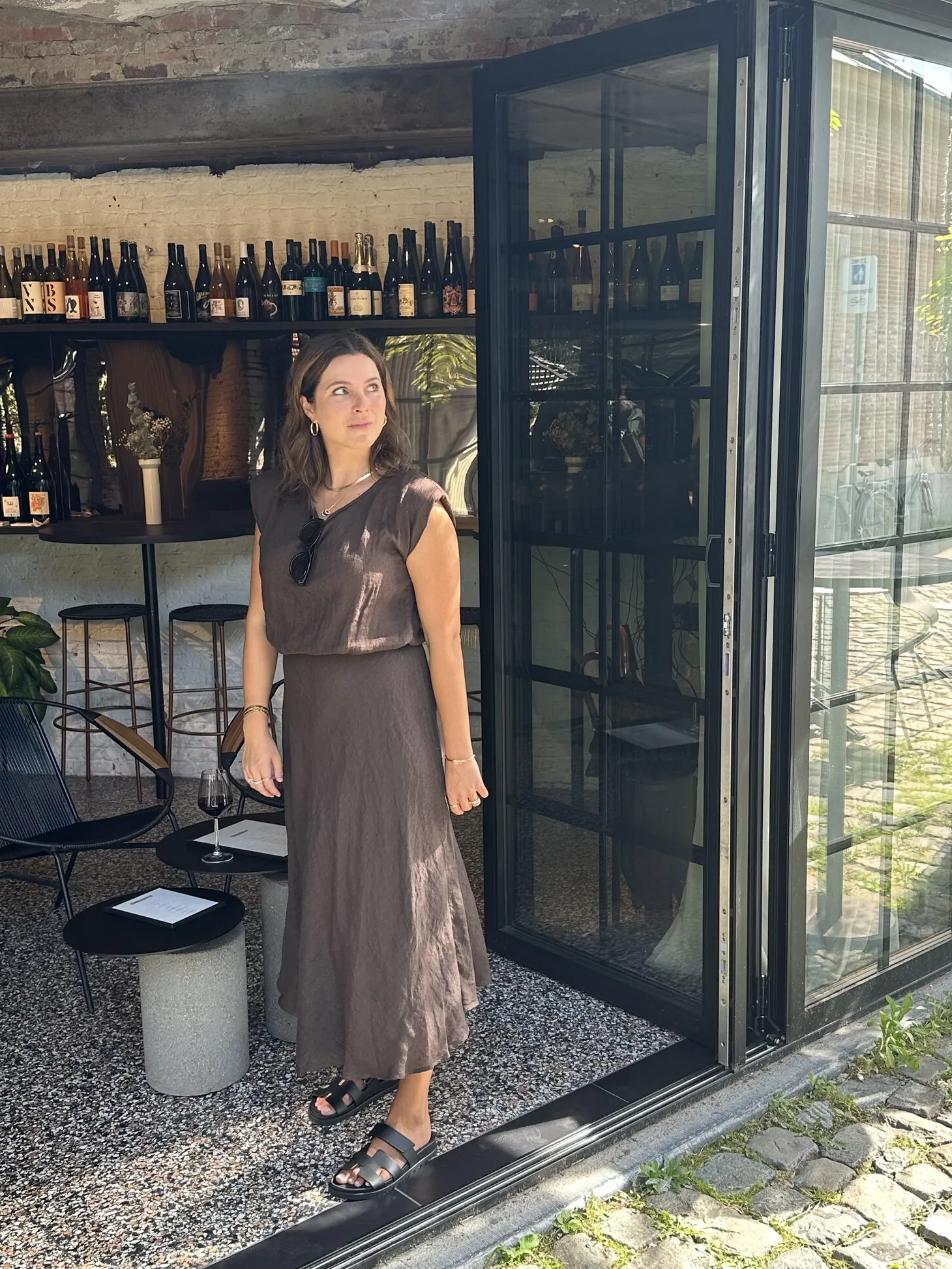 Le Marais Linnen Rok Nora Brown Store