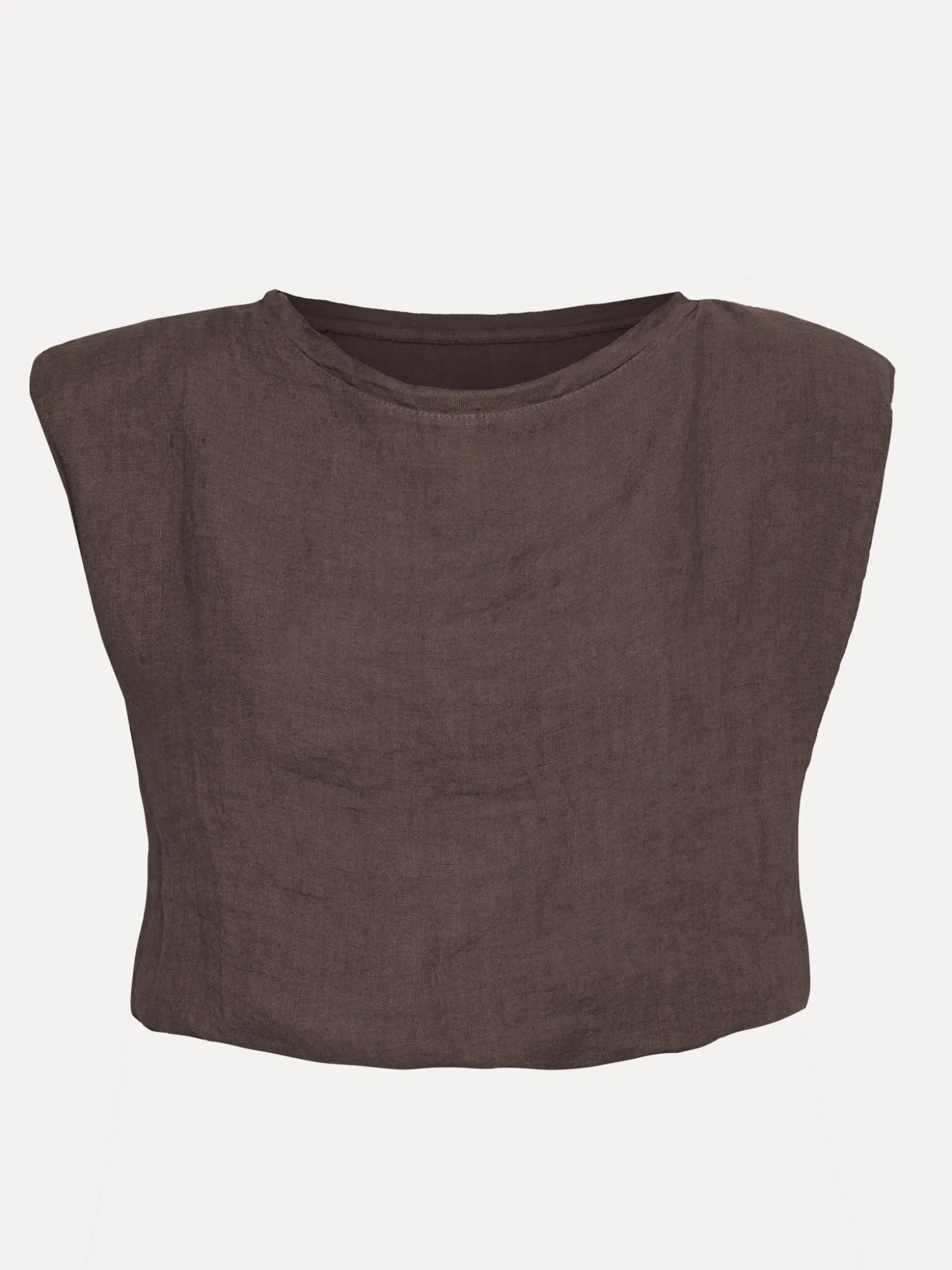 Le Marais Linnen Top Lara Brown New