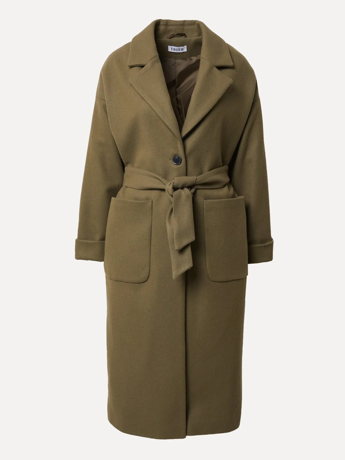 Edited Mantel Santo Khaki Fashion