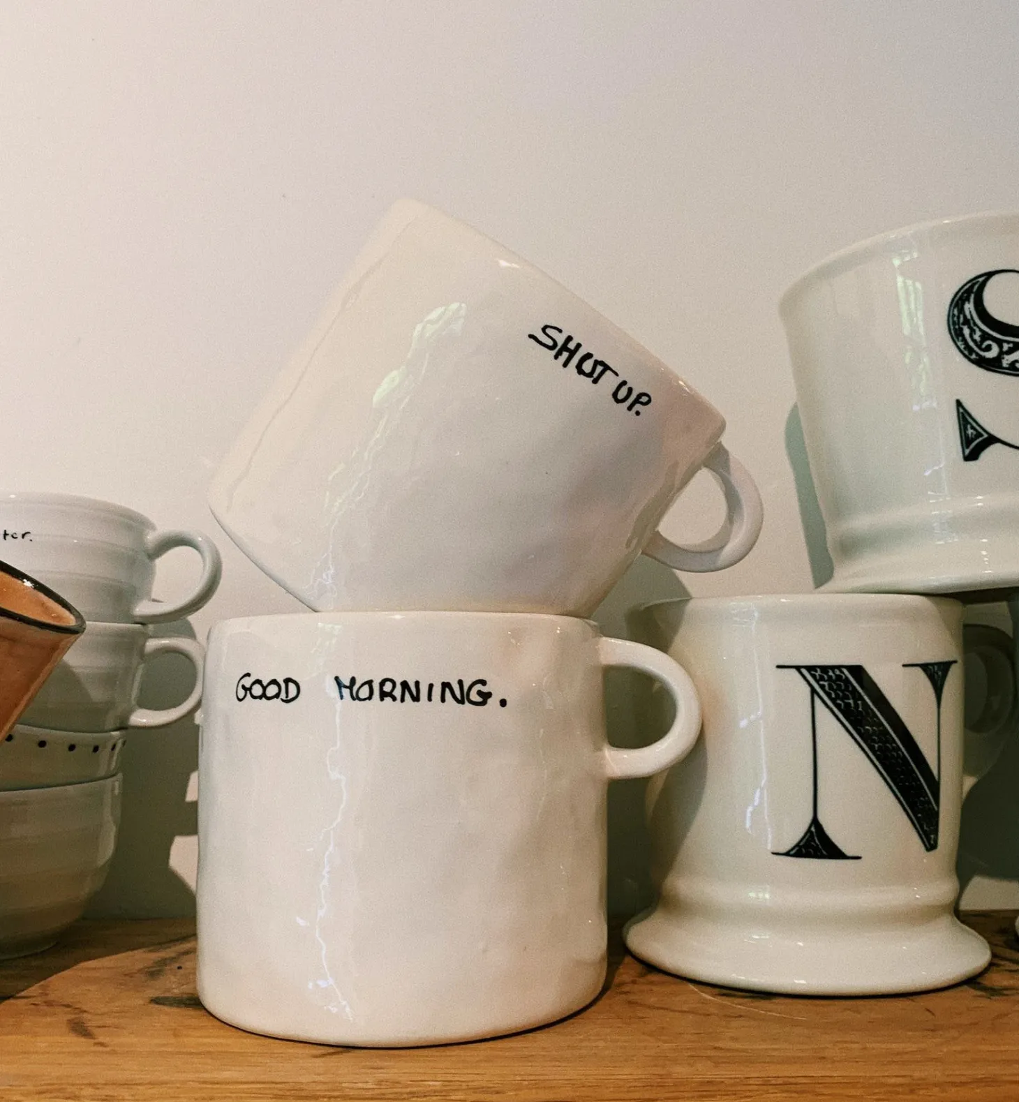 Anna + Nina Mug Good Morning Goodmorning Discount