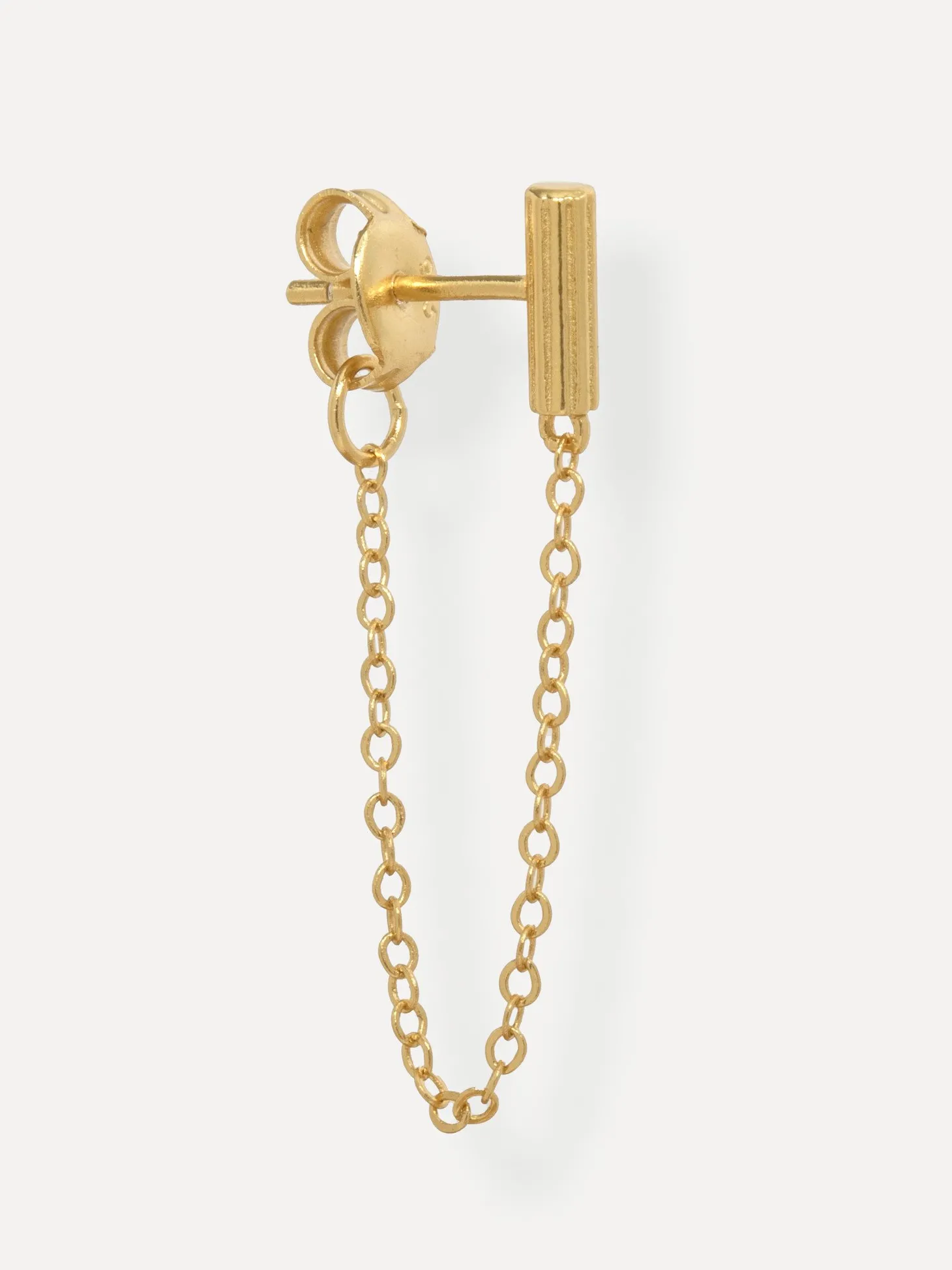 Les Soeurs Oorbel Cora Barre Chain Gold Flash Sale