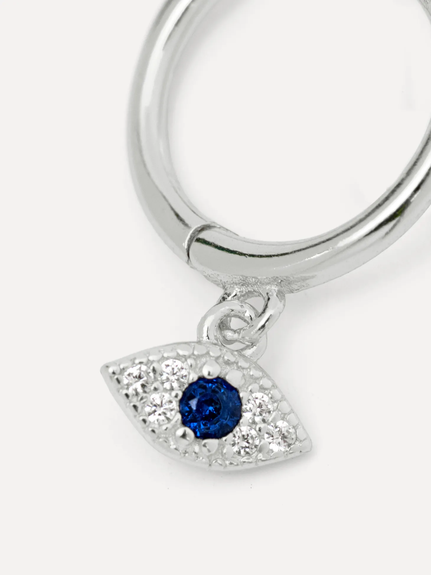 Les Soeurs Oorbel Jeanne Evil Eye Silver Outlet