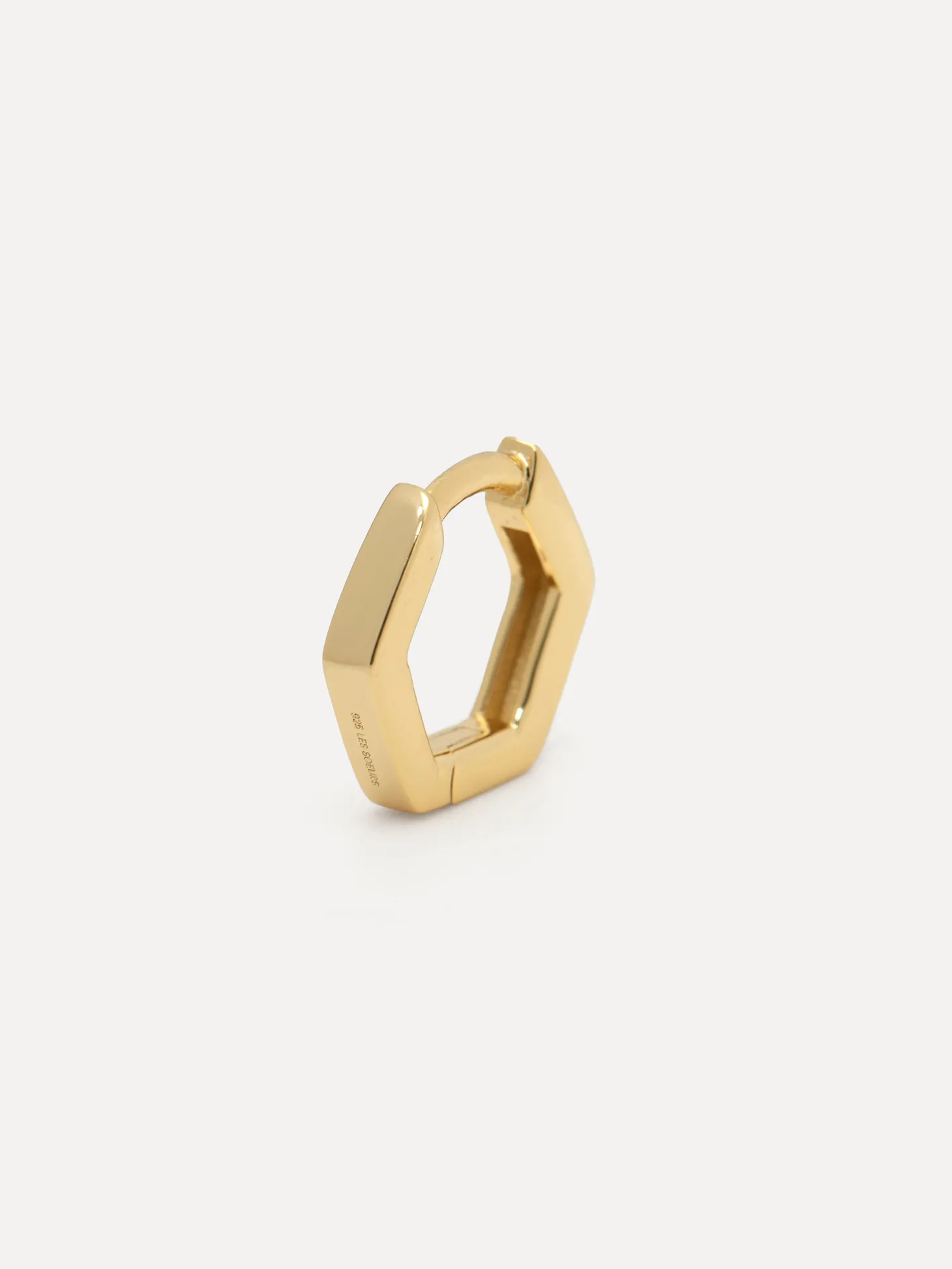 Les Soeurs Oorbel Jeanne Hexagon Gold New