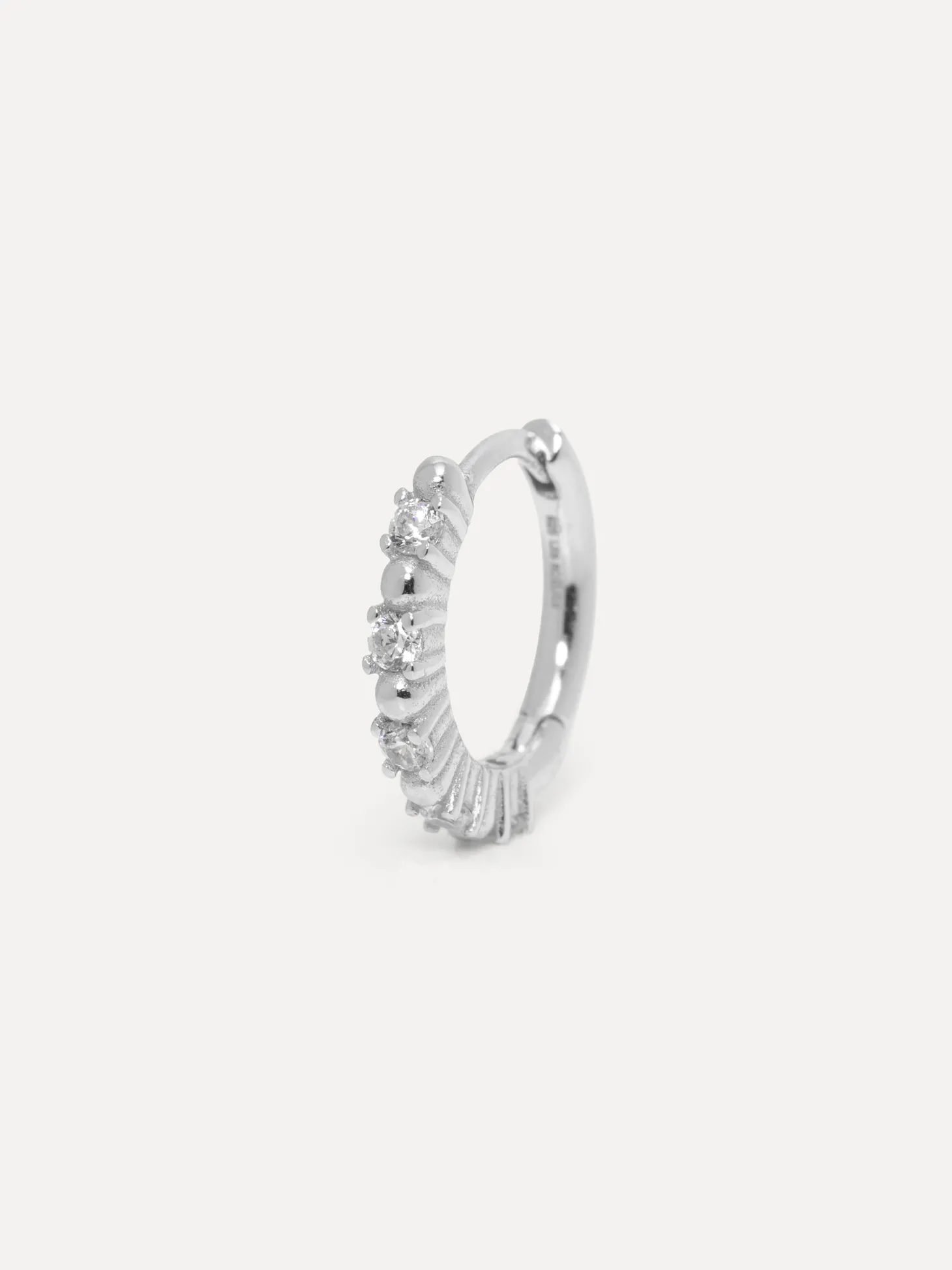 Les Soeurs Oorbel Jeanne Sunbeam Strass Silver Outlet