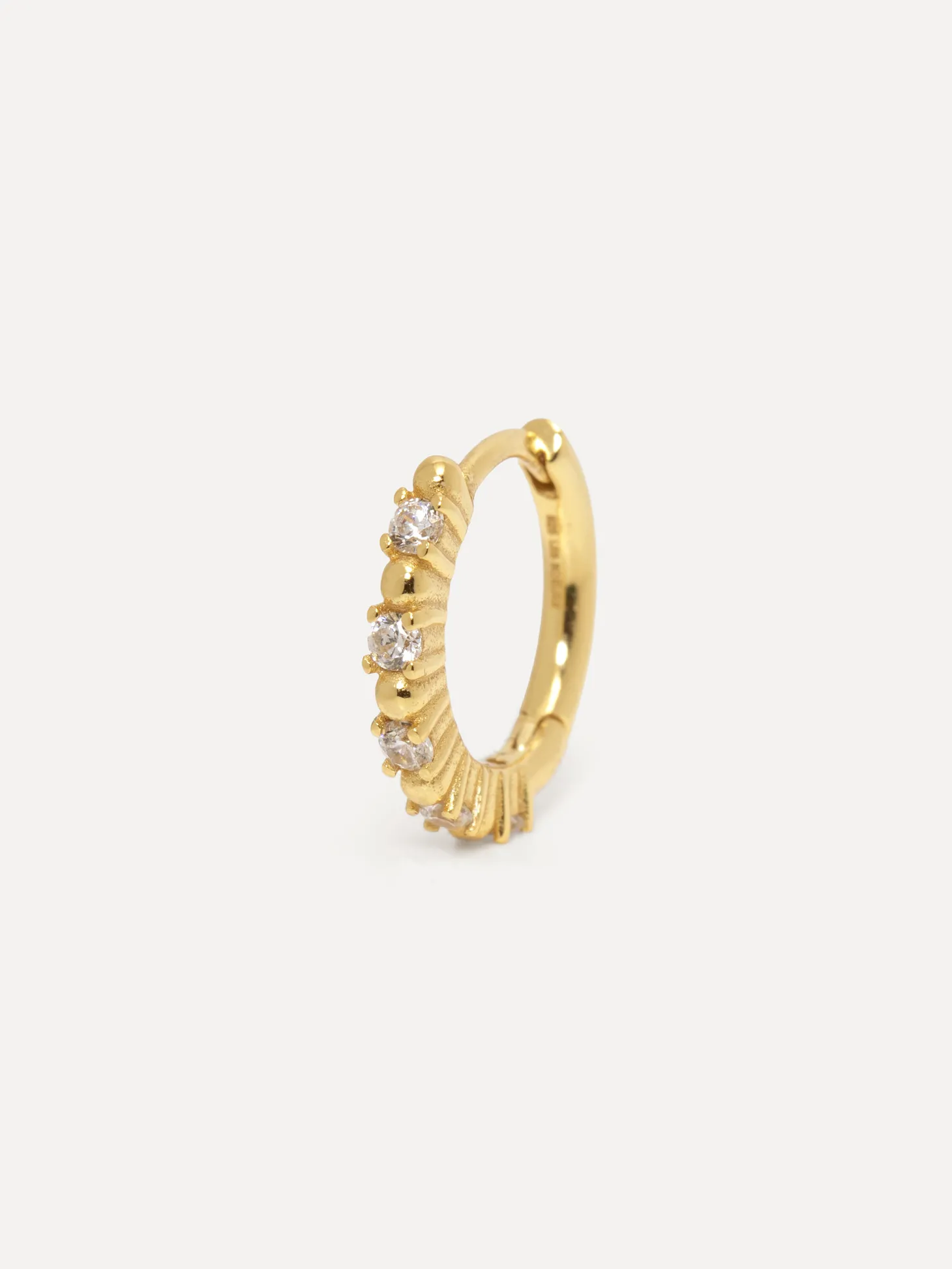 oorbel_jeanne_sunbeam_strass_1.webp Les Soeurs Oorbel Jeanne Sunbeam Strass Gold Best