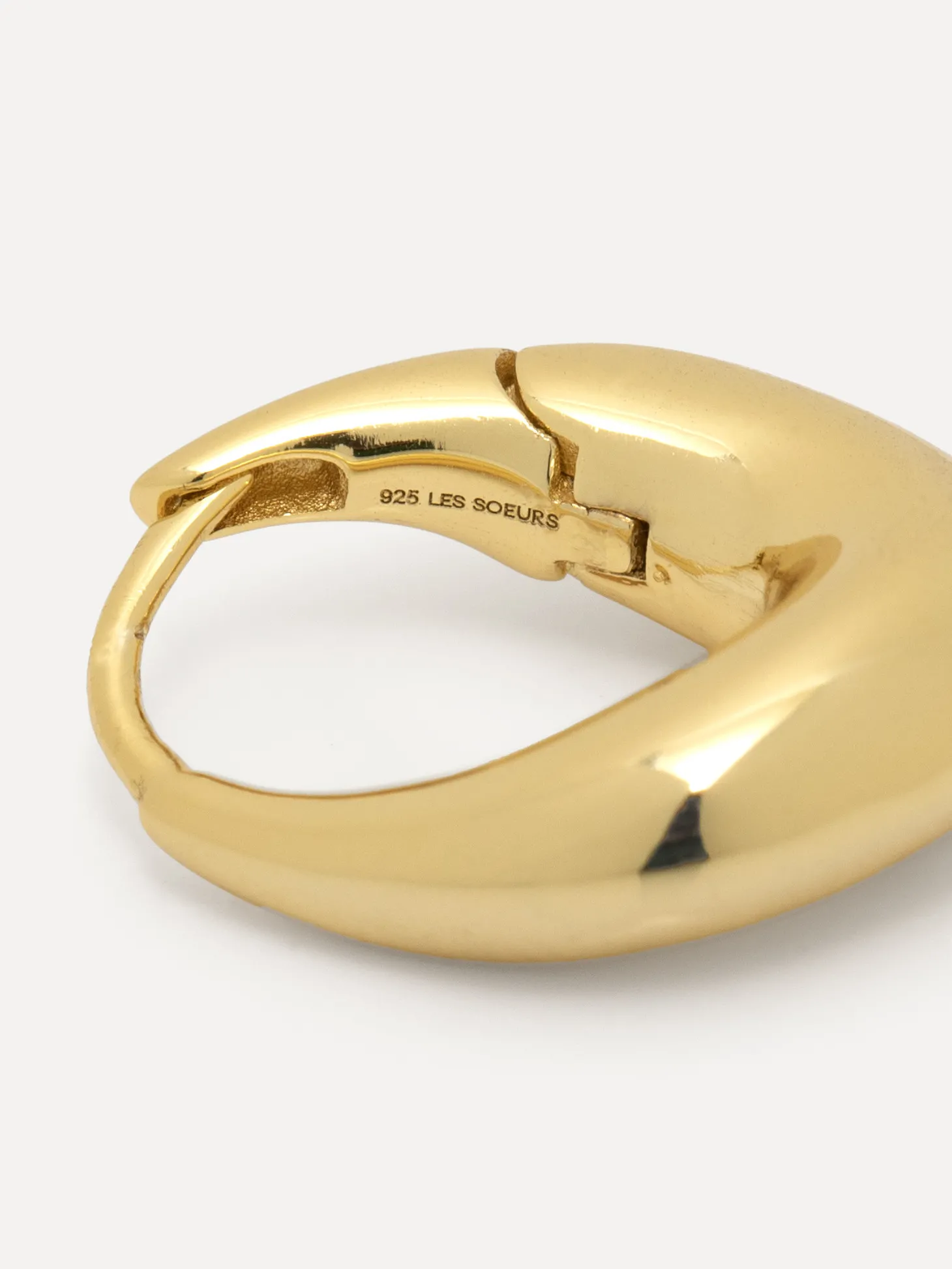 Les Soeurs Oorbel Joanne Flowy Gold Clearance