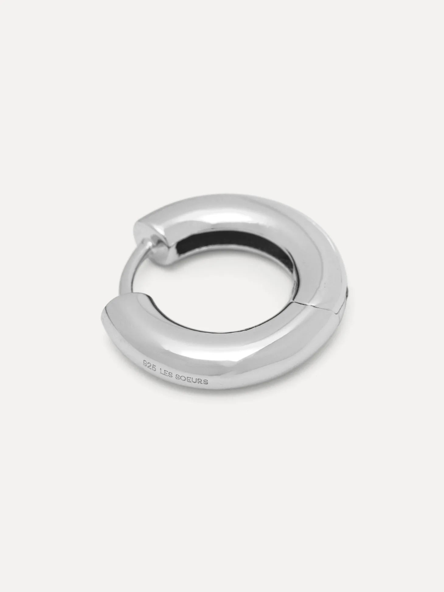 Les Soeurs Oorbel Joanne Mini Chubby Silver Discount