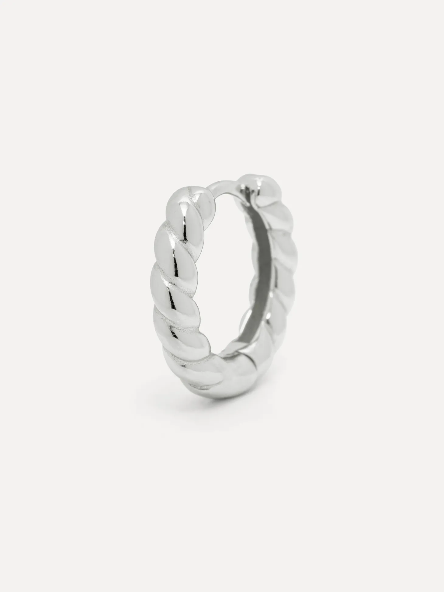 Les Soeurs Oorbel Joanne Twisted Silver New
