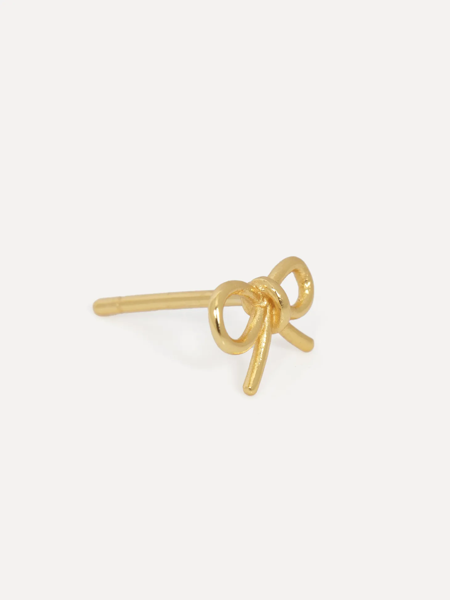 Les Soeurs Oorbel Jolie Bow Gold Clearance
