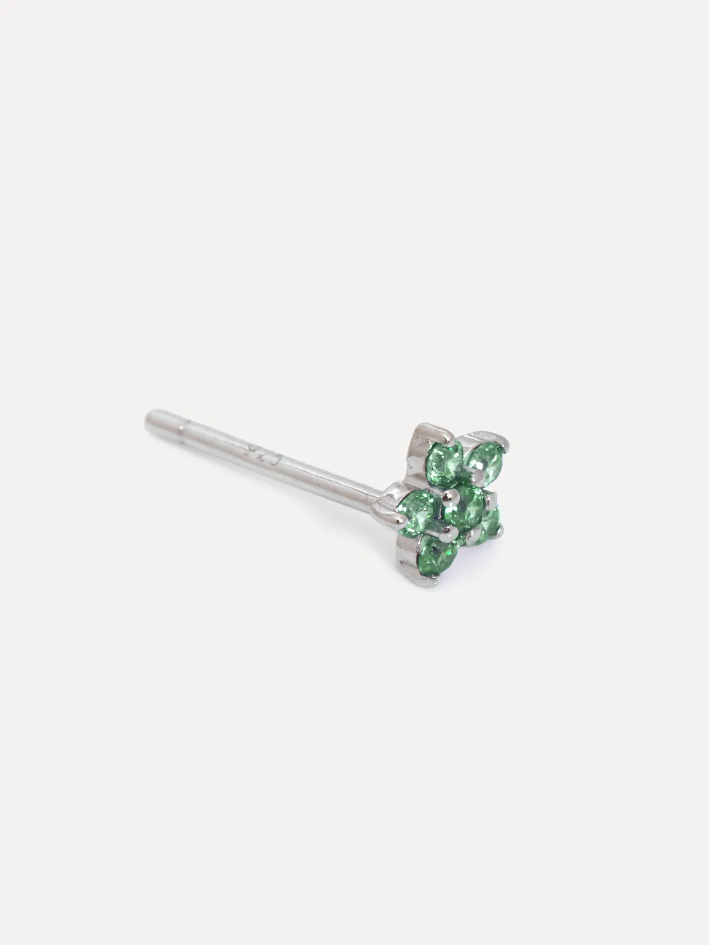 oorbel_jolie_flower_strass_2-1.webp Les Soeurs Oorbel Jolie Flower Strass Green Silver Outlet
