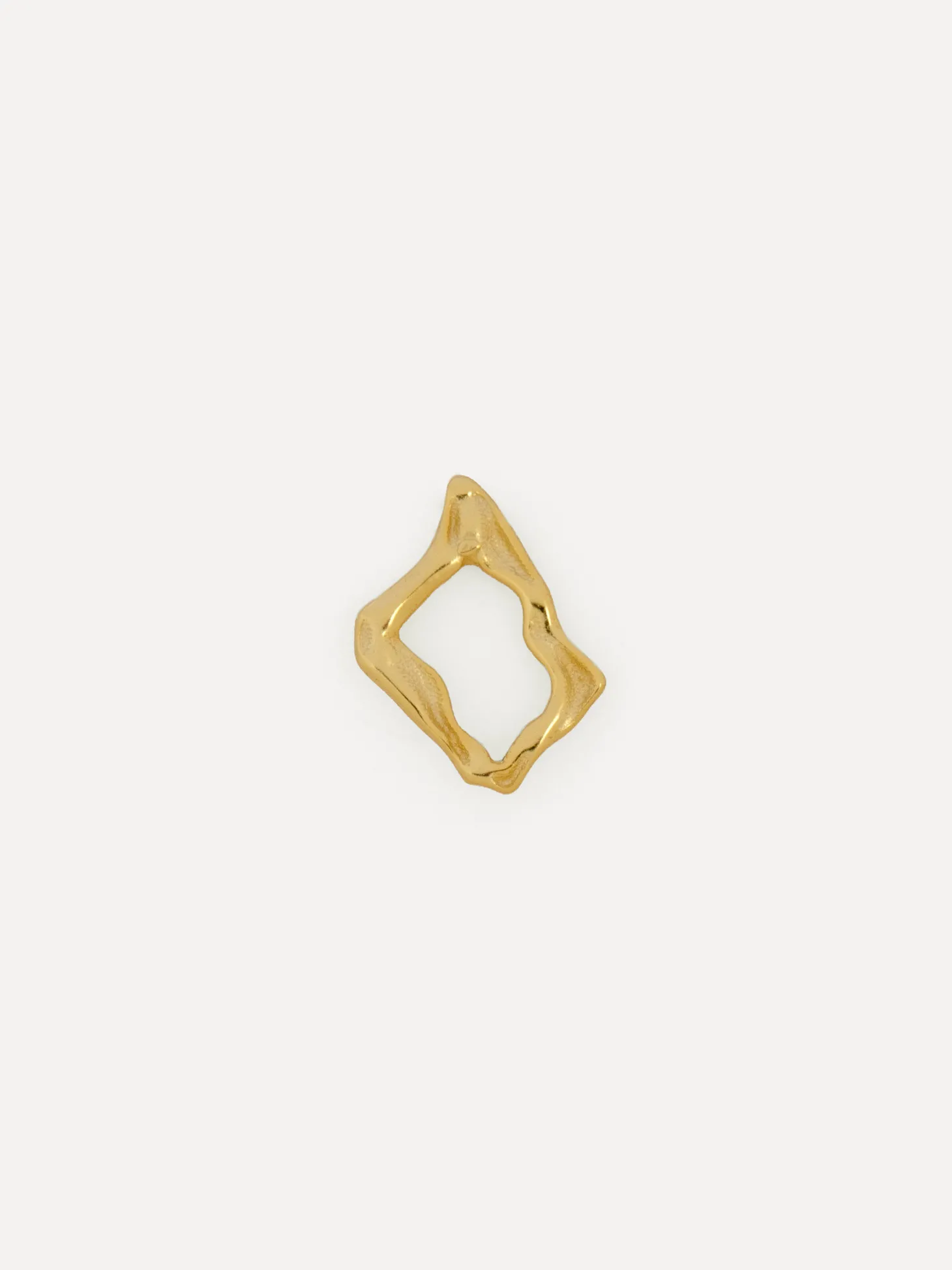 Les Soeurs Oorbel Jolie Organic Gold Shop