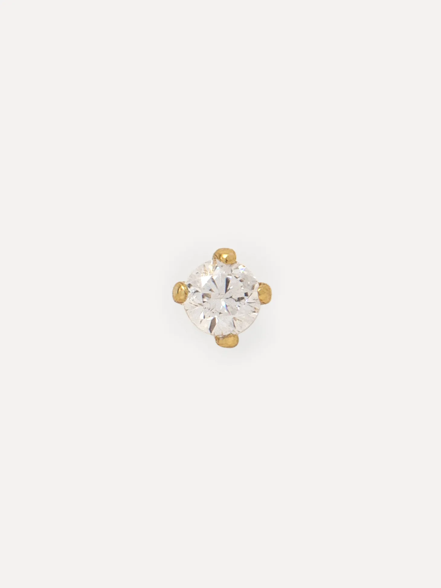 Les Soeurs Oorbel Jolie Strass Gold Clear Outlet