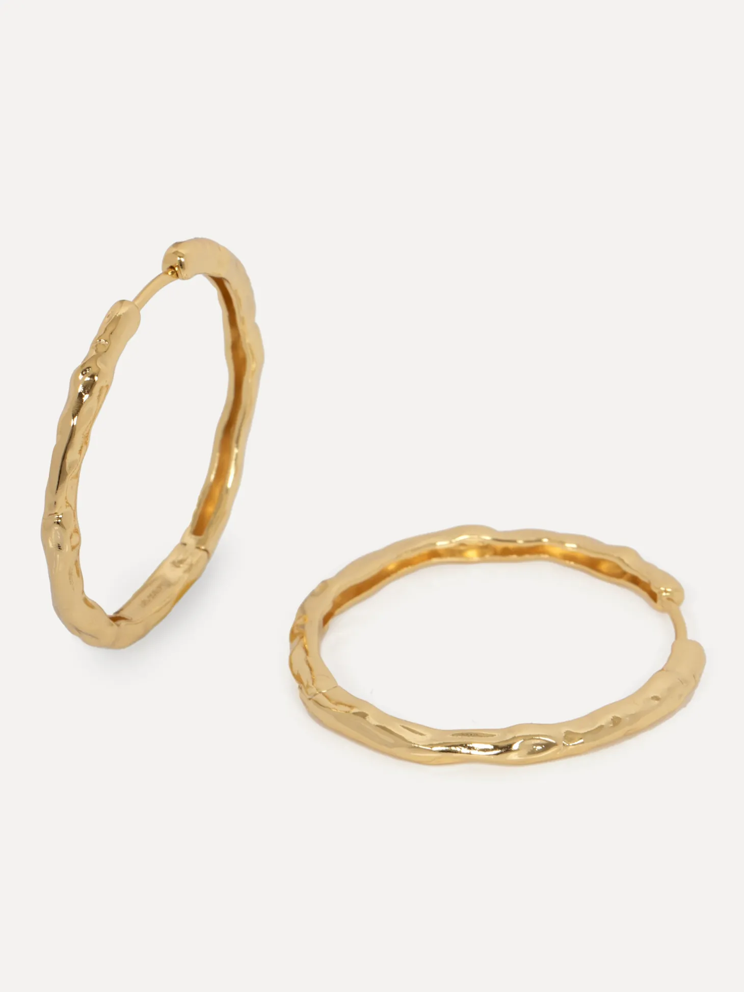 Les Soeurs Oorbellen Set Fara Hammered Gold Online