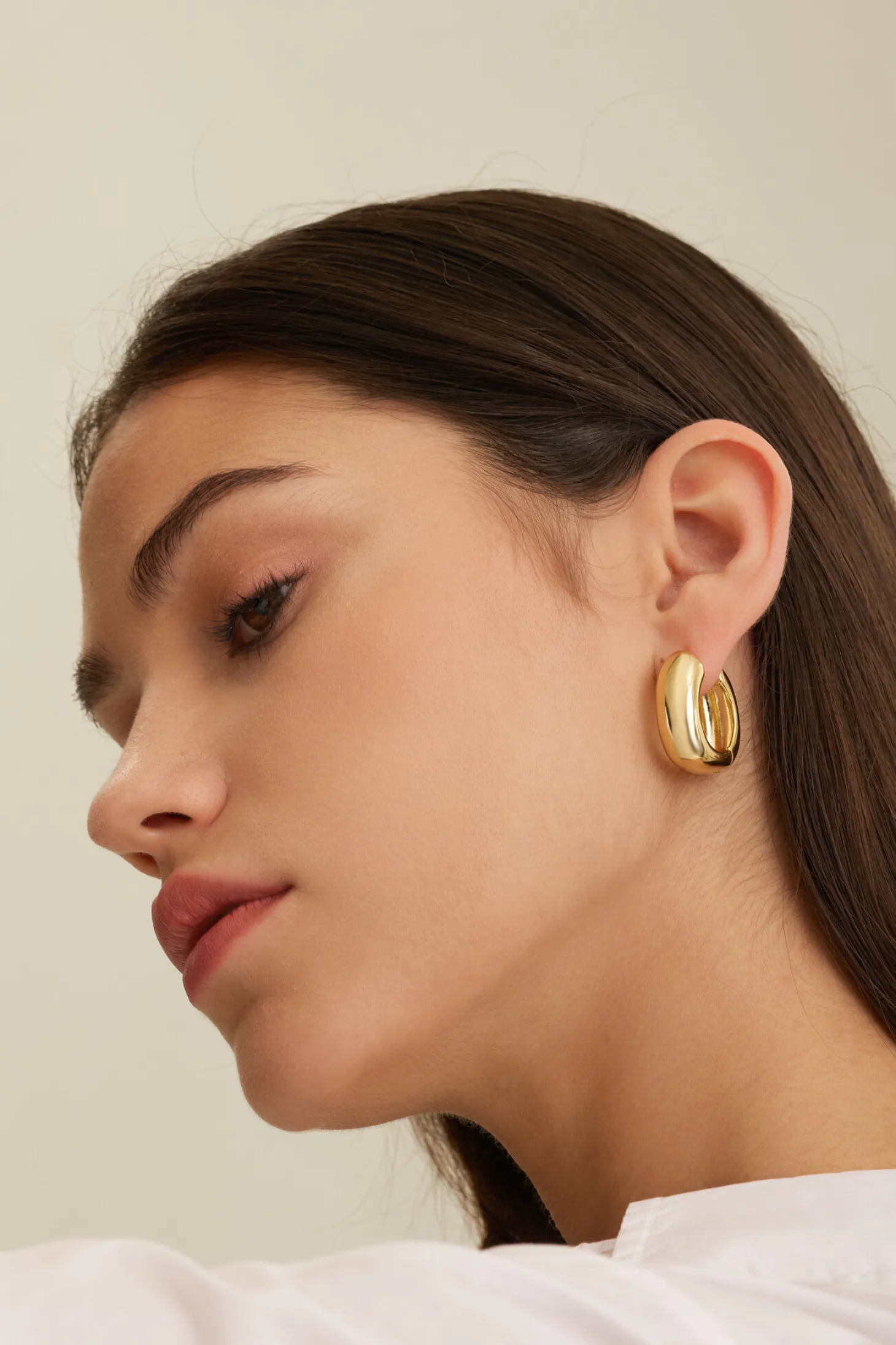 Les Soeurs Oorbellen Set Fara Xl Chunky Gold Clearance