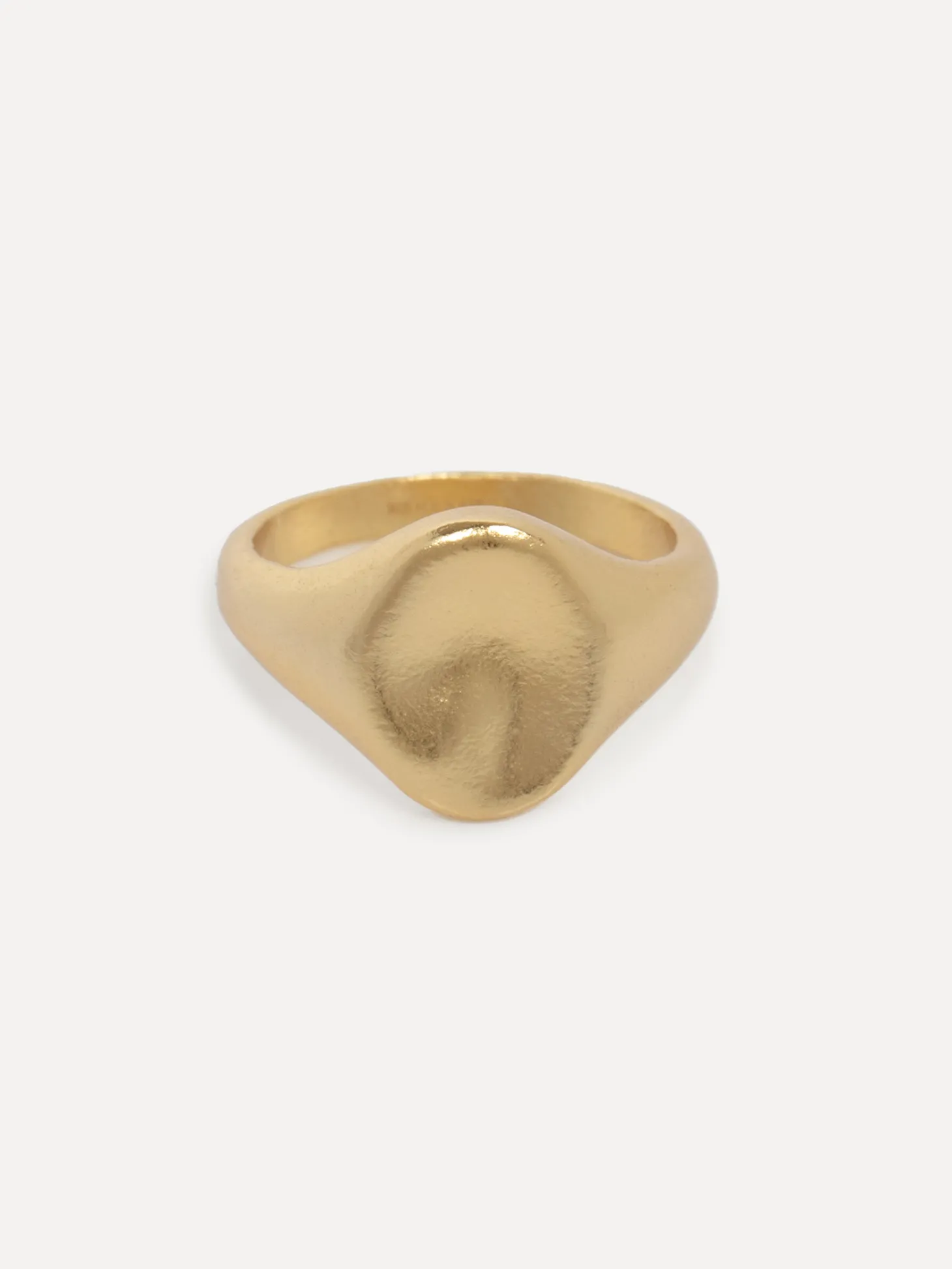 Les Soeurs Pinky Ring Ginette Oval Gold Sale