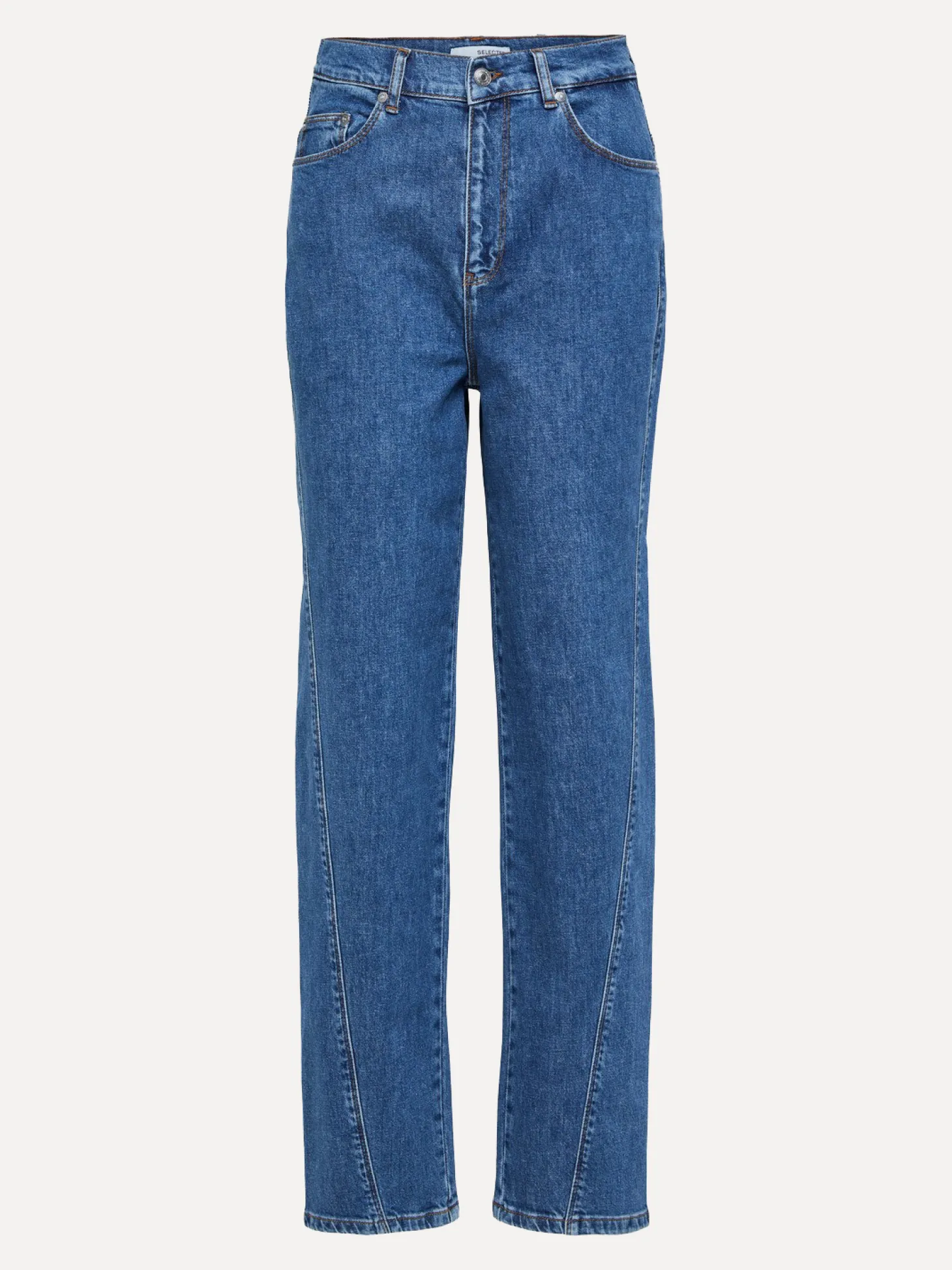 Selected Rechte Jeans Naomi Medium Blue Denim Online