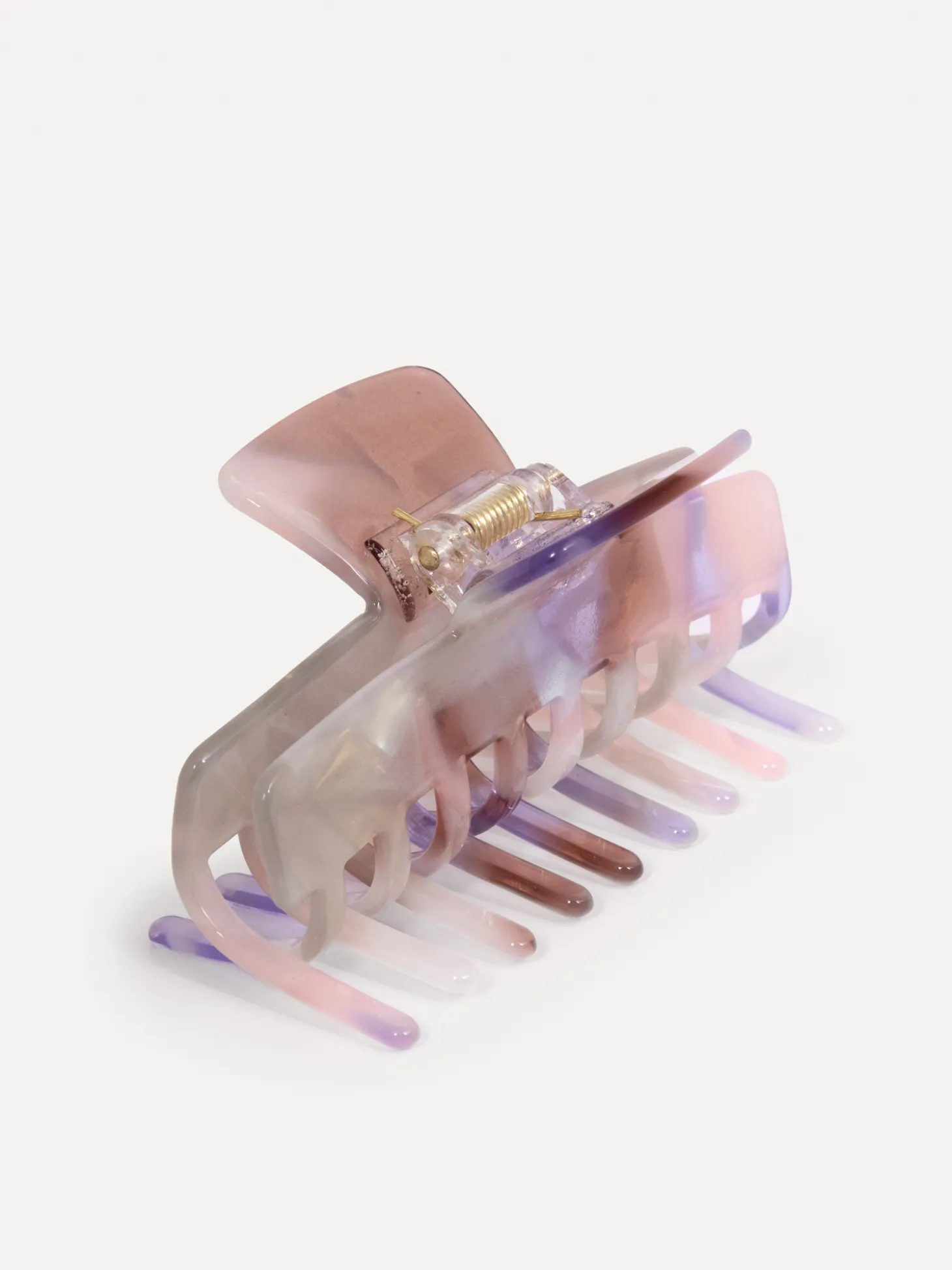 Les Soeurs Resin Haarspeld Rond Purple/Pink Store